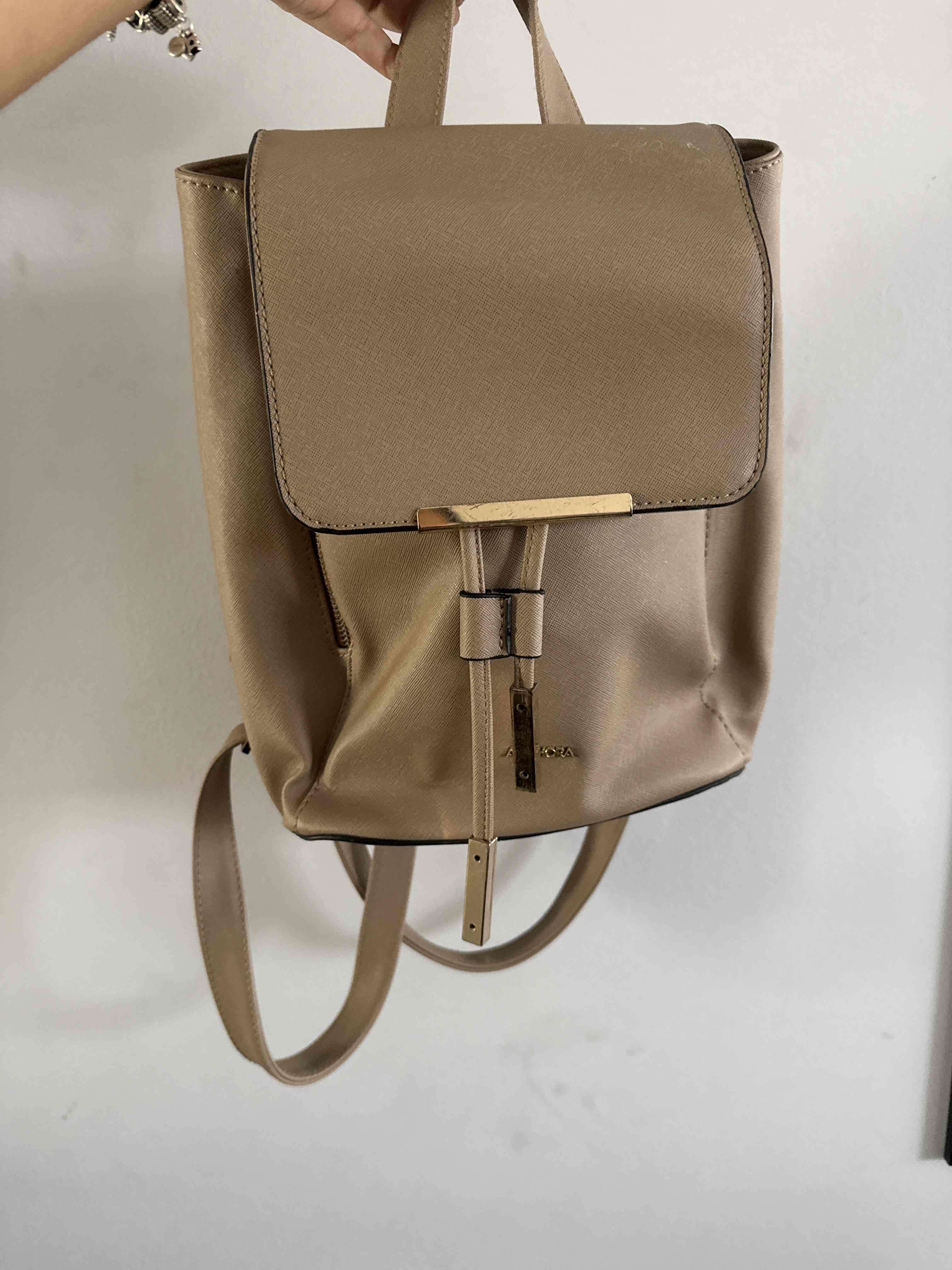 Mochila beige amphora - 1