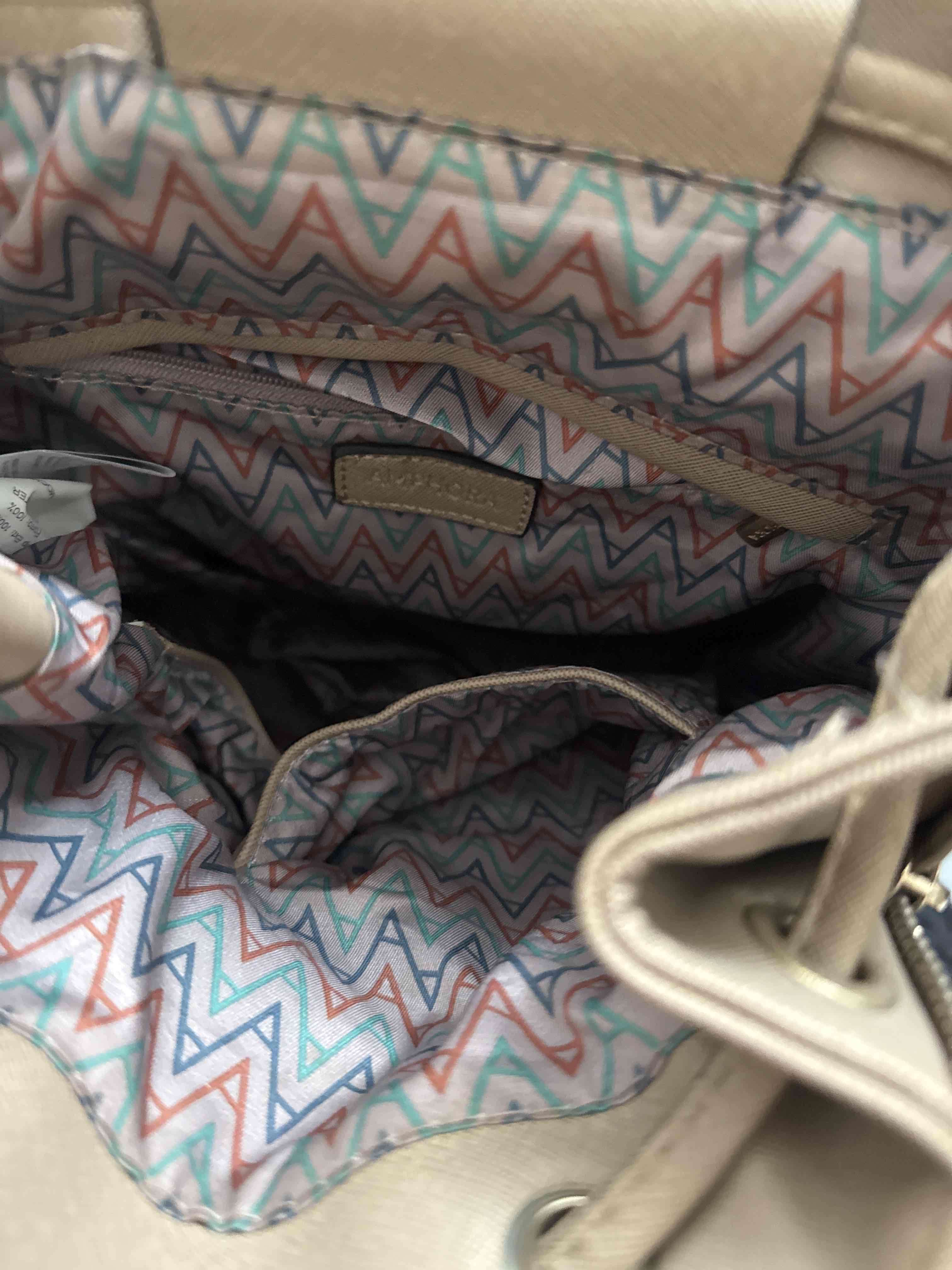 Mochila beige amphora - 4