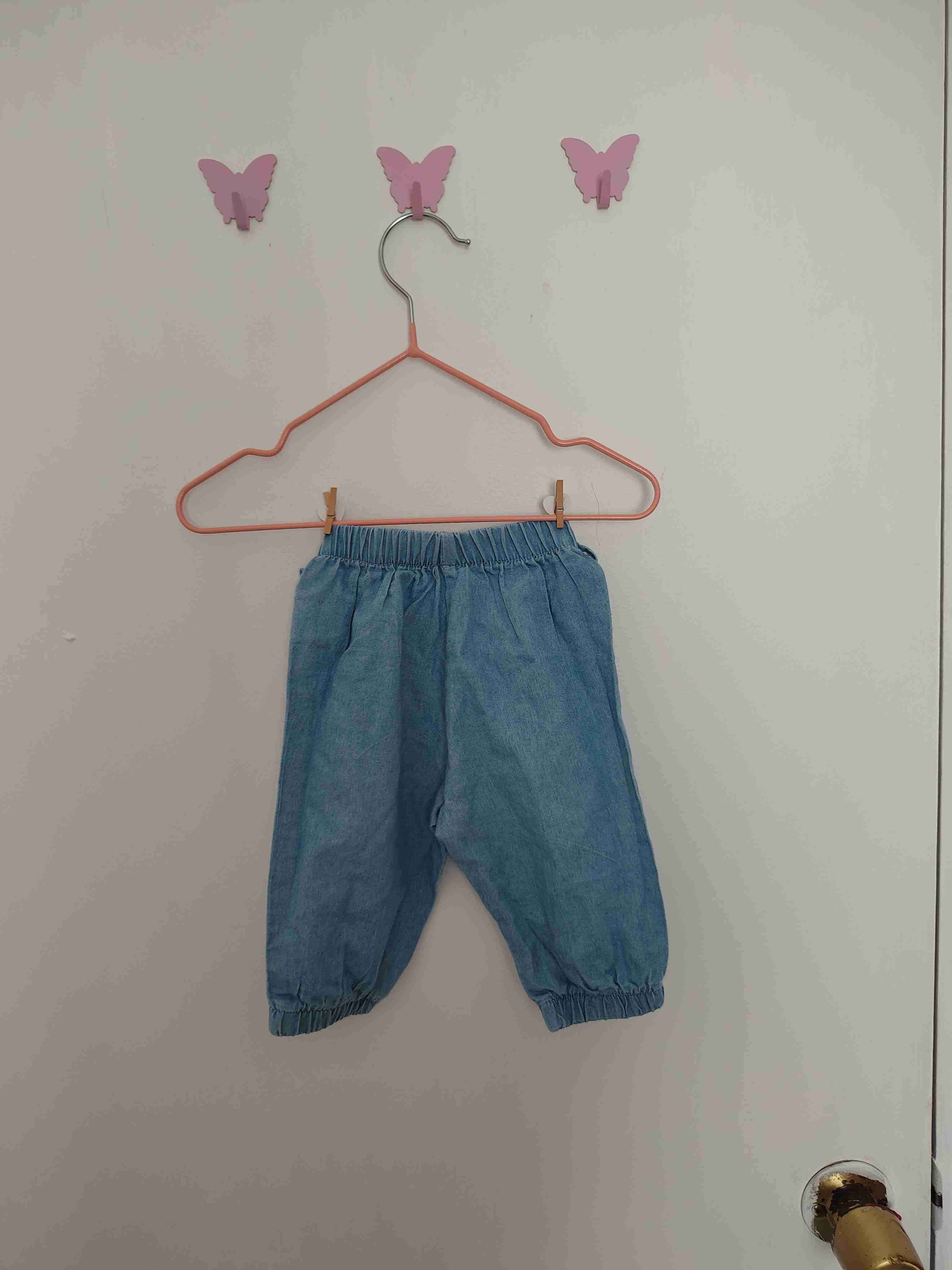 Pantalones bebé azul - 2