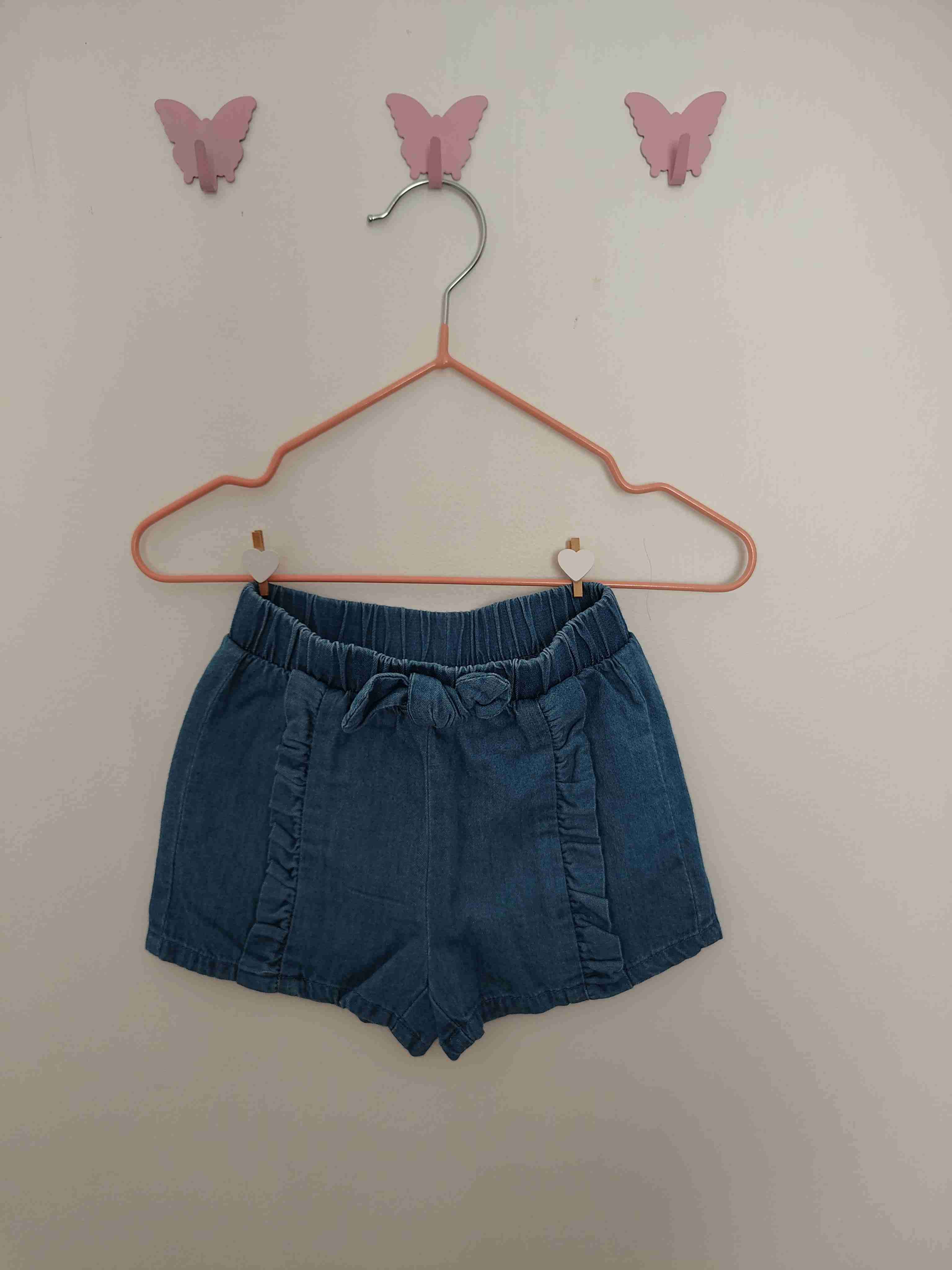 Shorts de mezclilla azul - miniatura 1