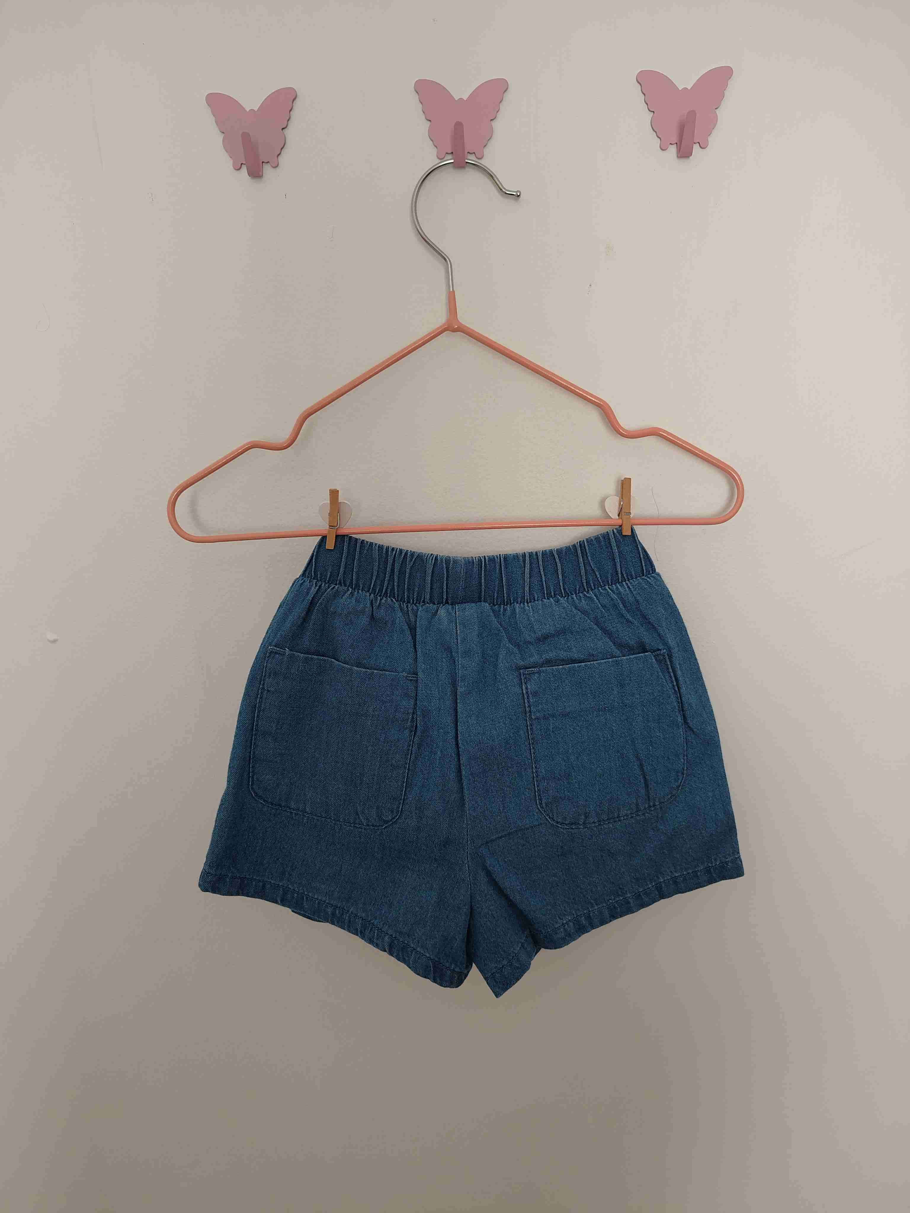 Shorts de mezclilla azul - miniatura 2