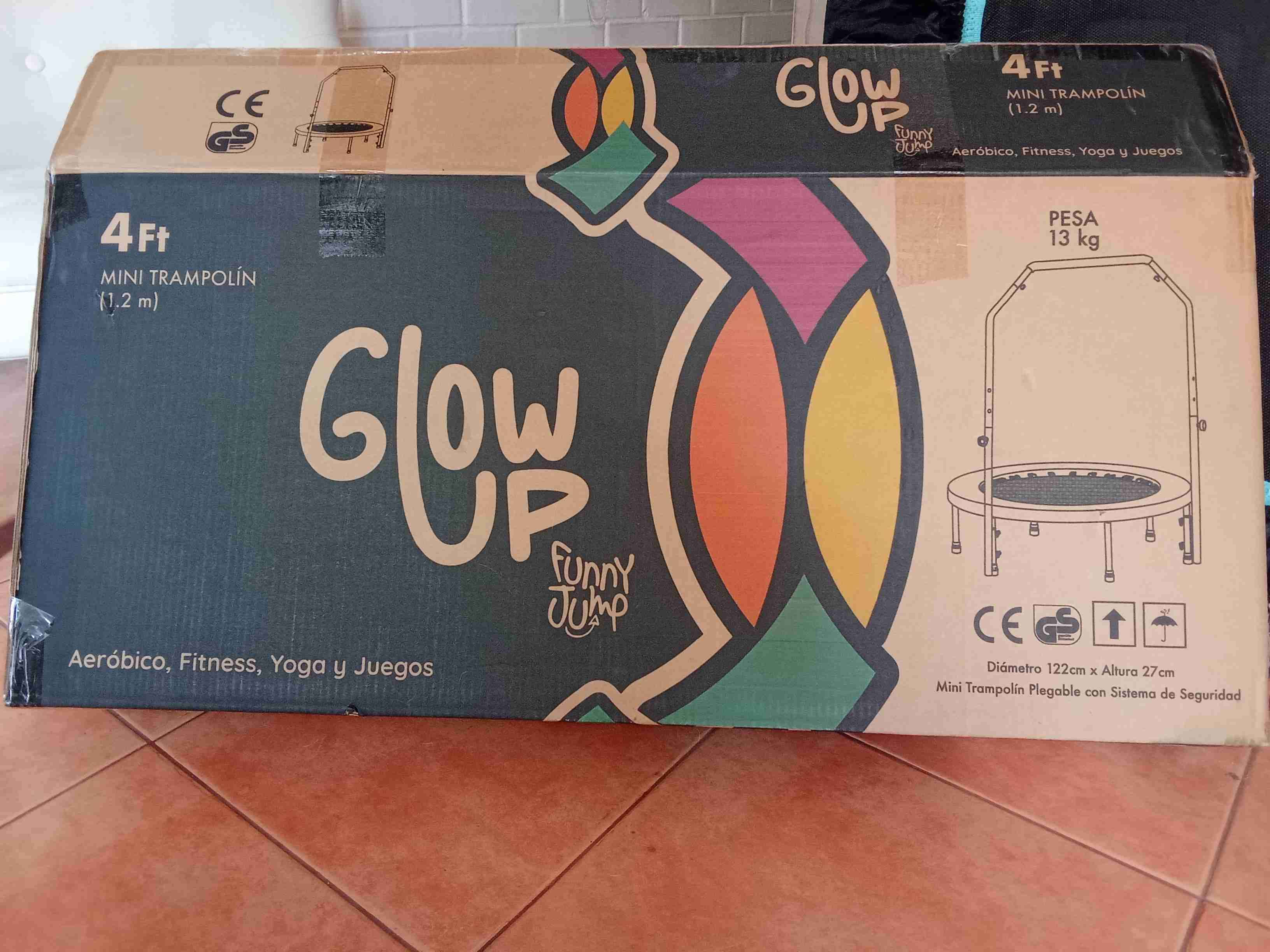 Mini trampolín Glow Up - miniatura 1