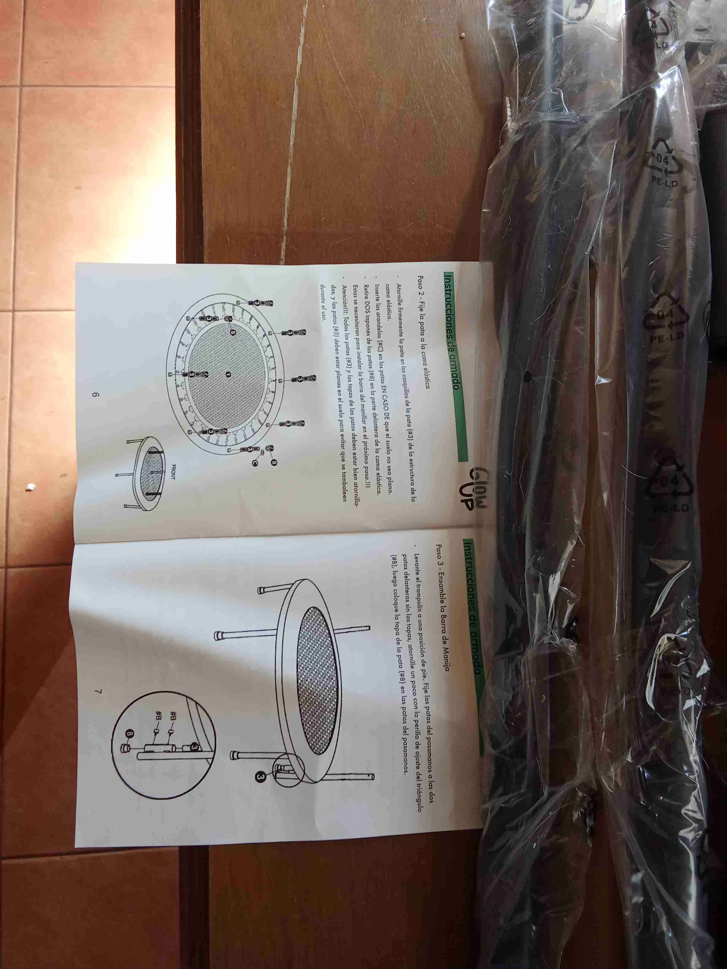 Mini trampolín Glow Up - miniatura 4