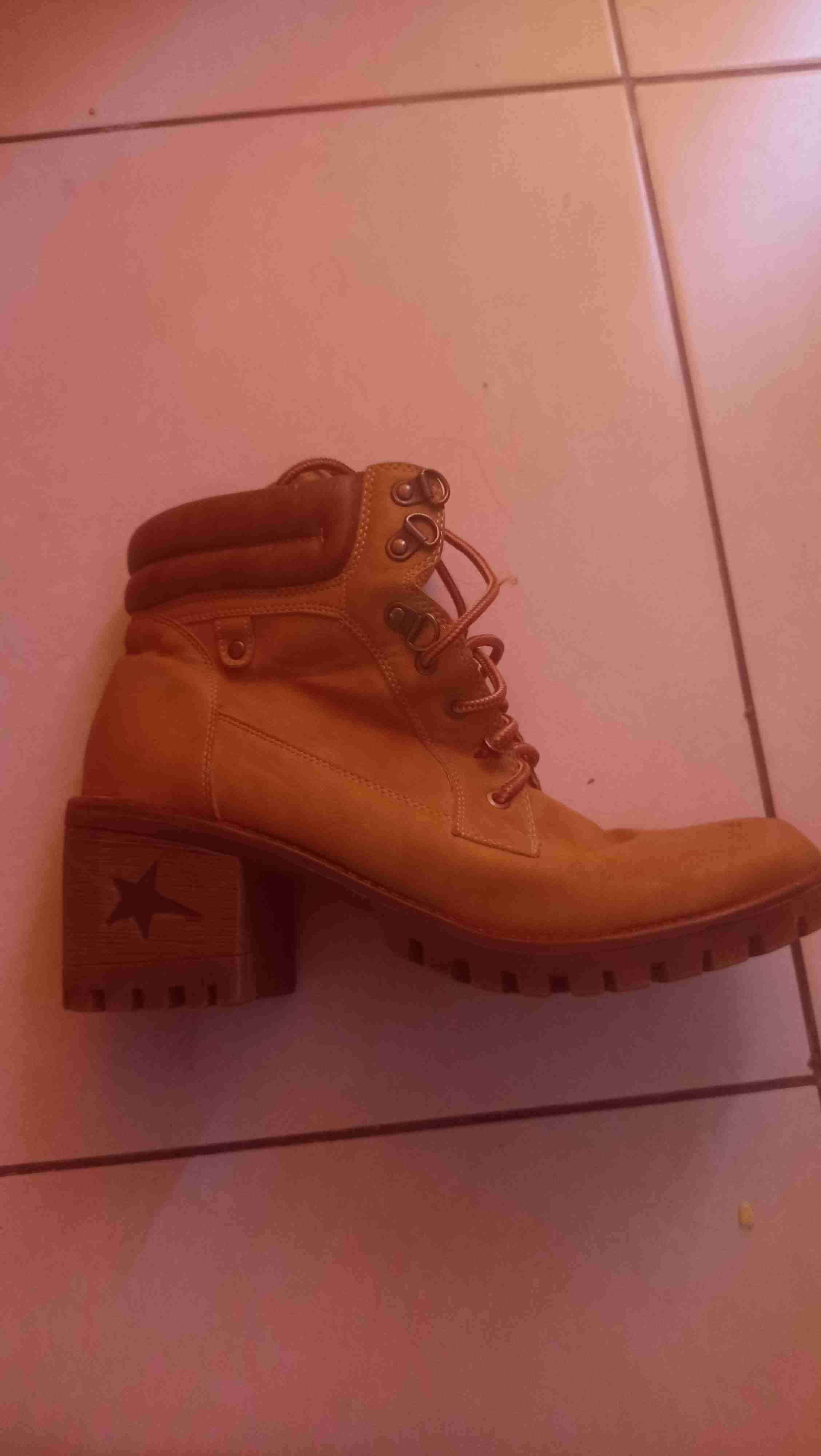 Bota camel con plataforma - miniatura 3