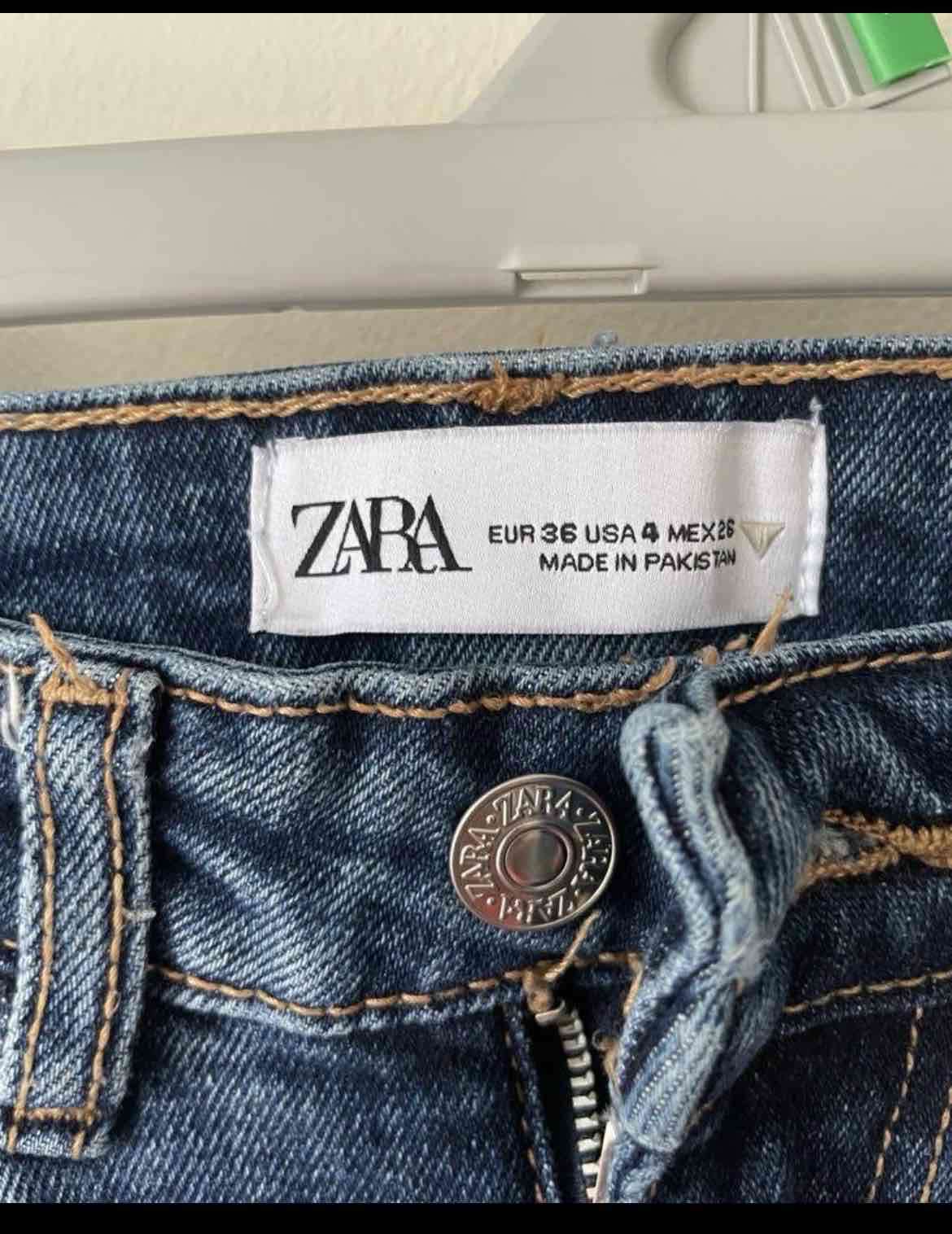 Jeans azul oscuro Zara - 3