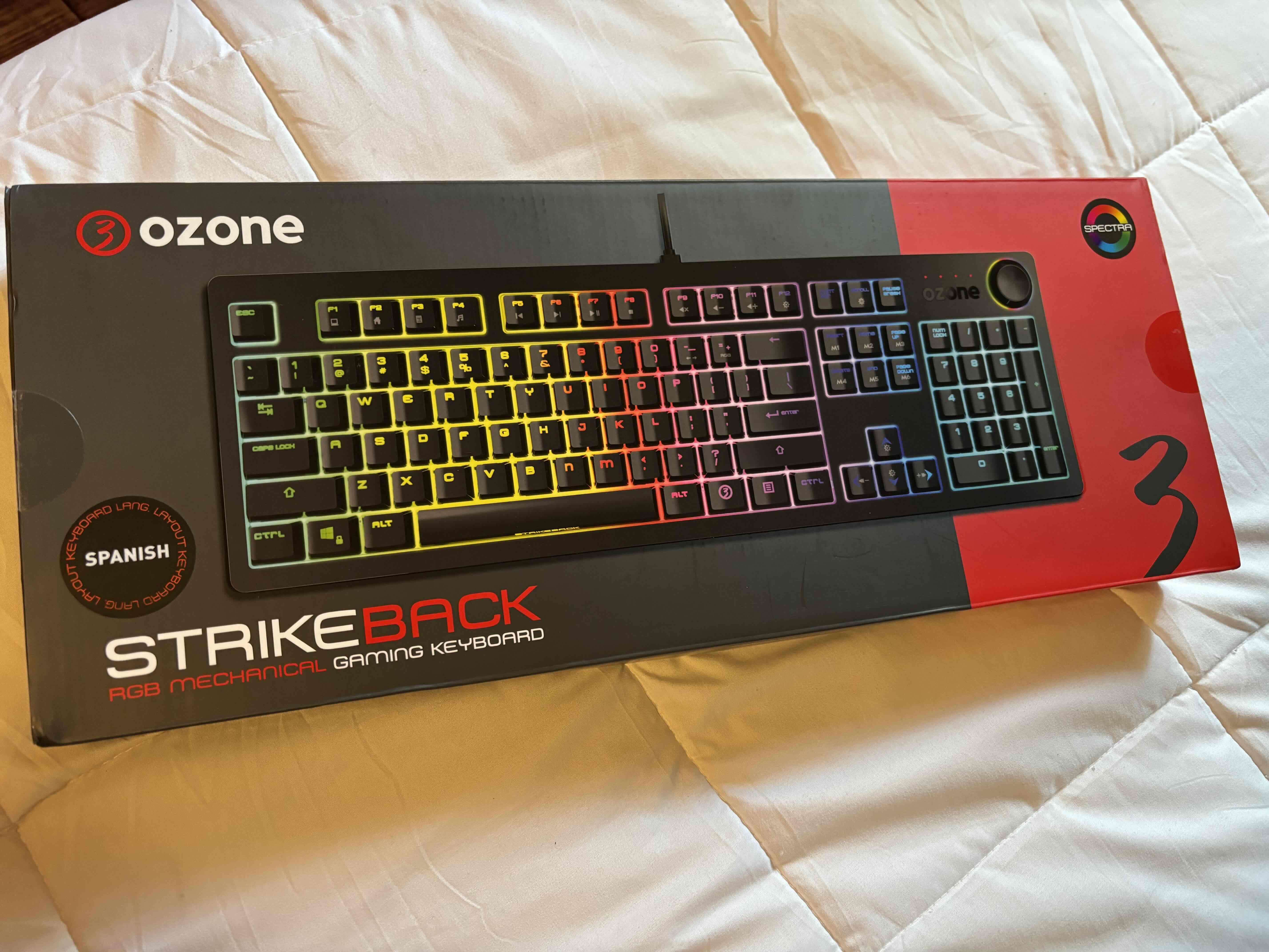 Teclado gaming mecánico Ozone RGB - miniatura 1