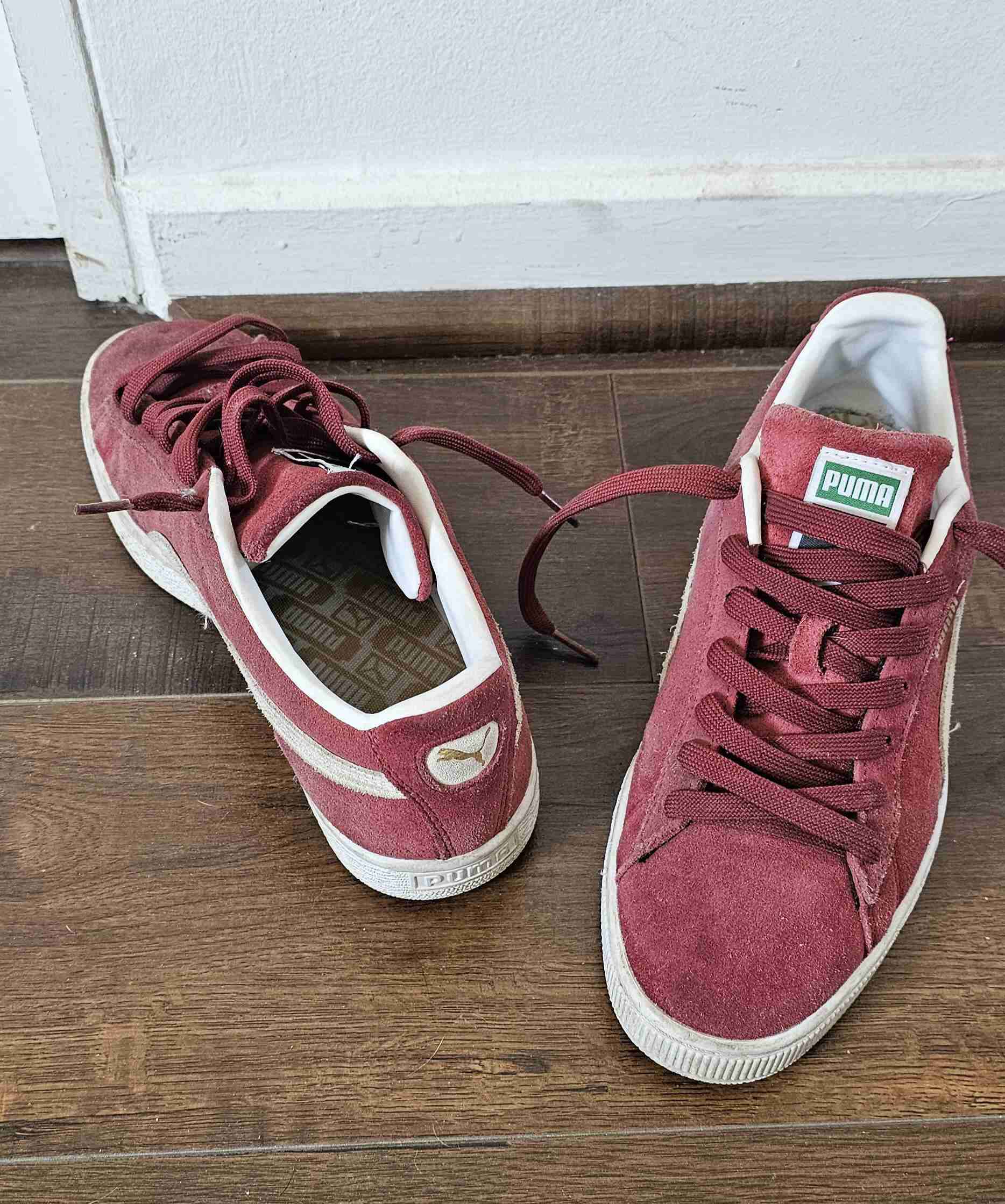 Zapatillas Puma burdeo - miniatura 5