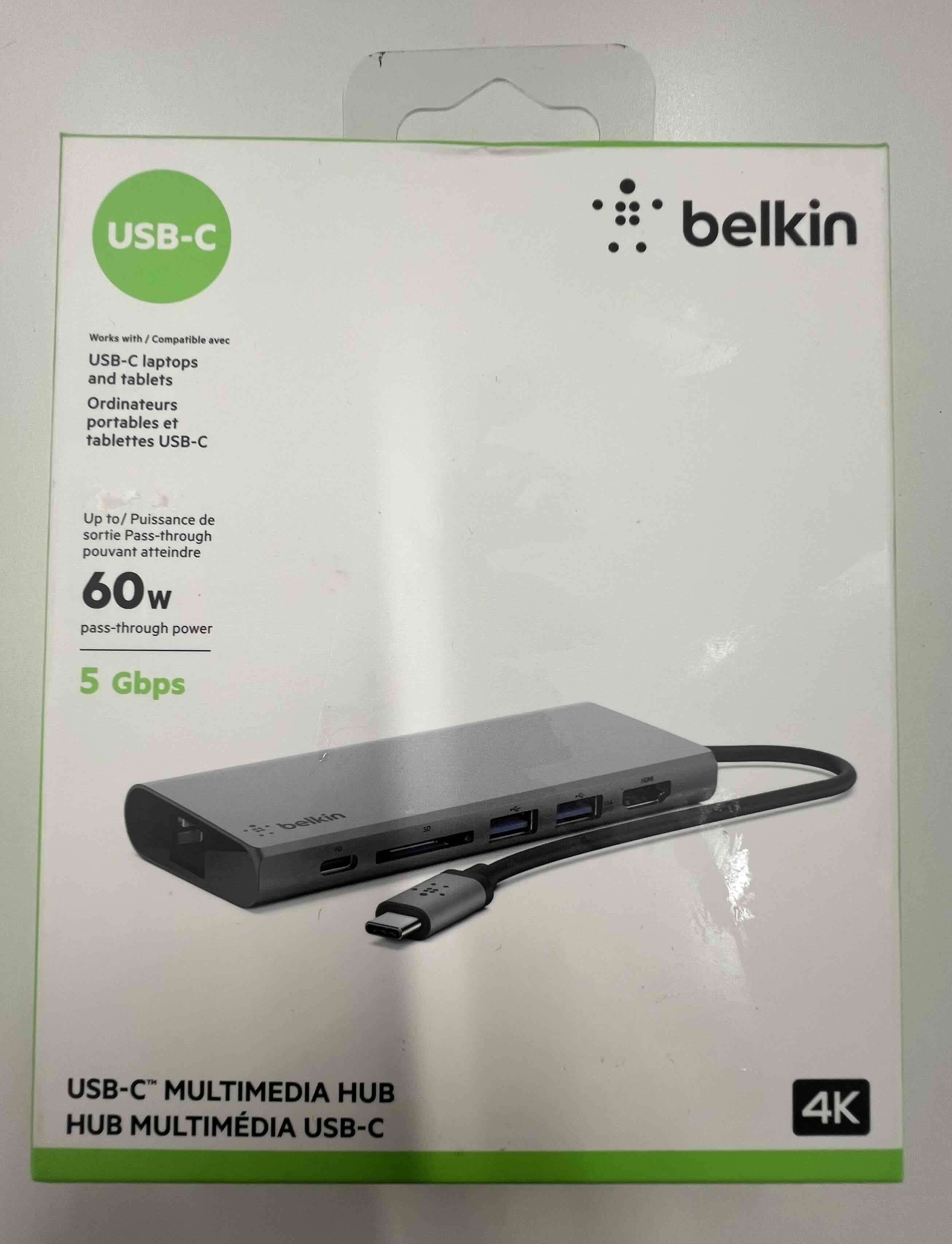 Hub Adaptador USB-C Belkin 6-1 - miniatura 6