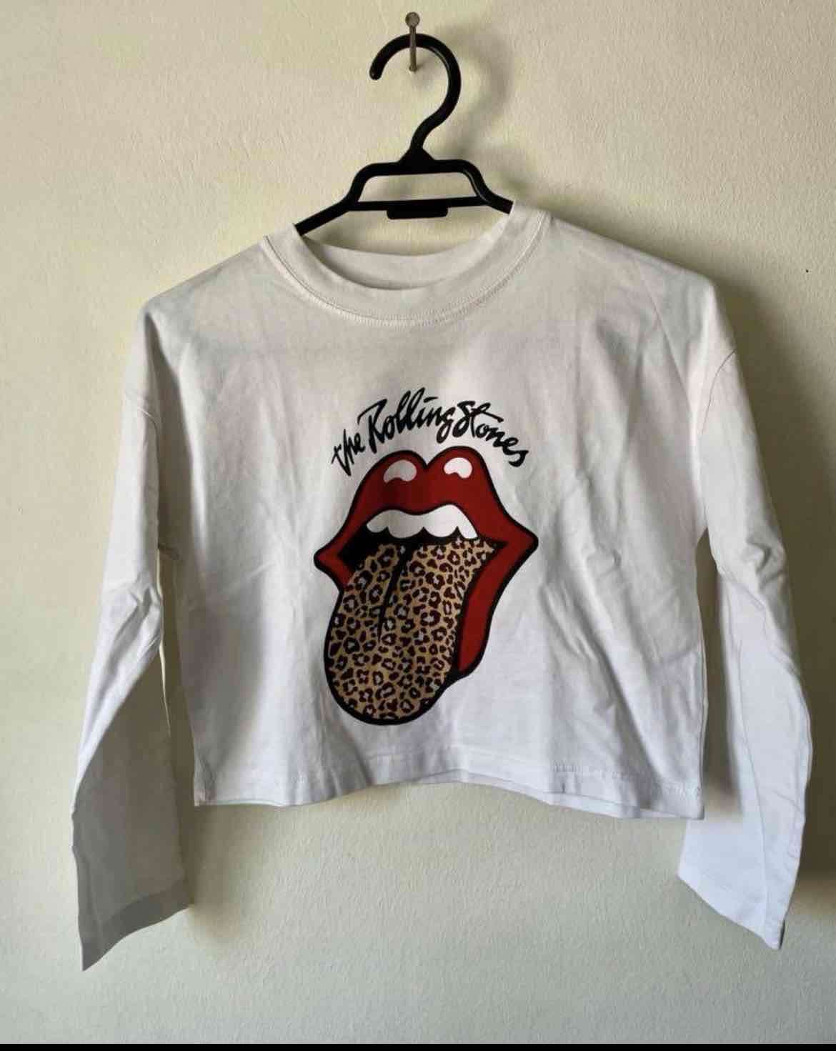 Polera blanca Rolling Stones - miniatura 1