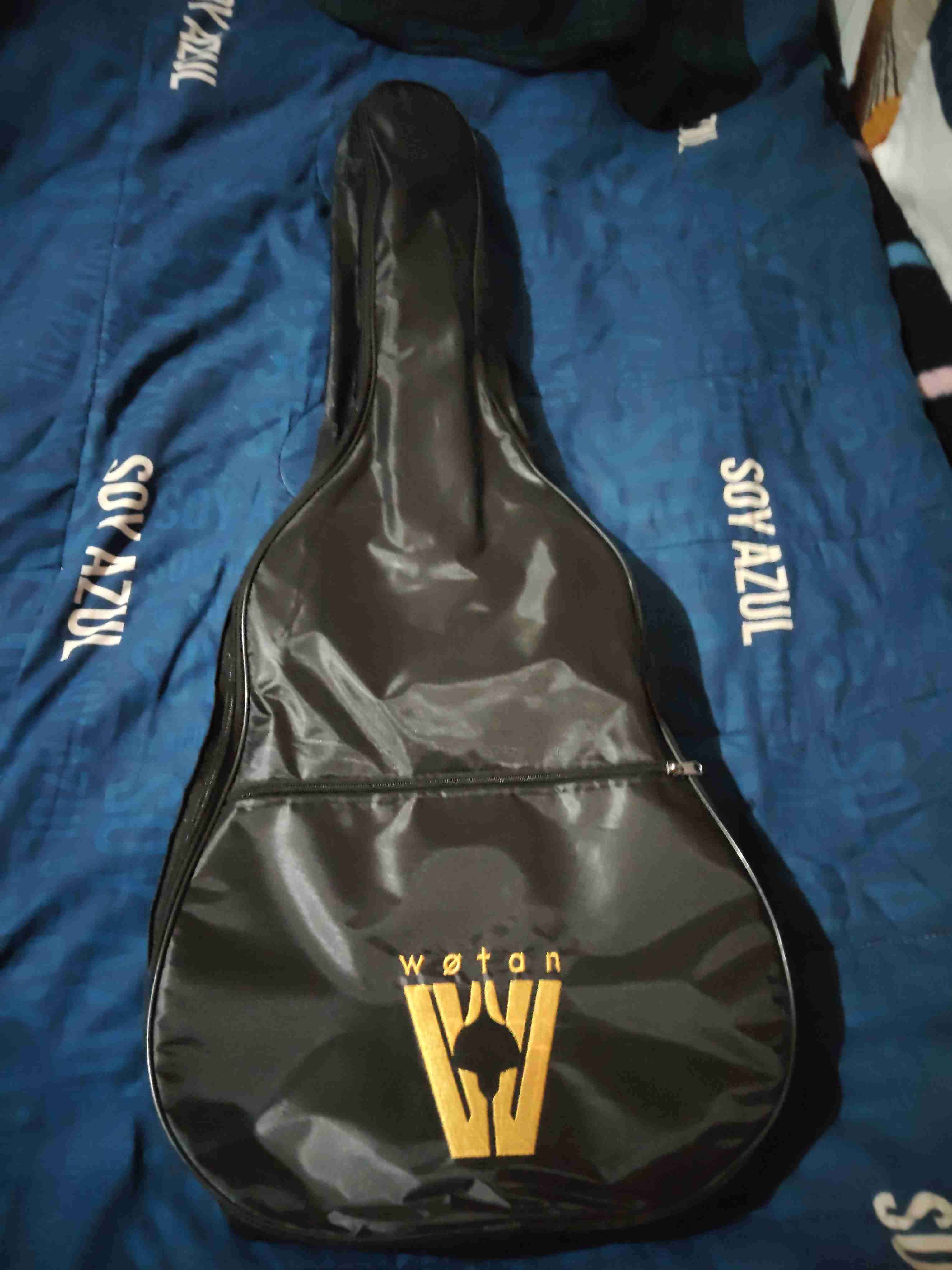 Guitarra acústica color madera - miniatura 5