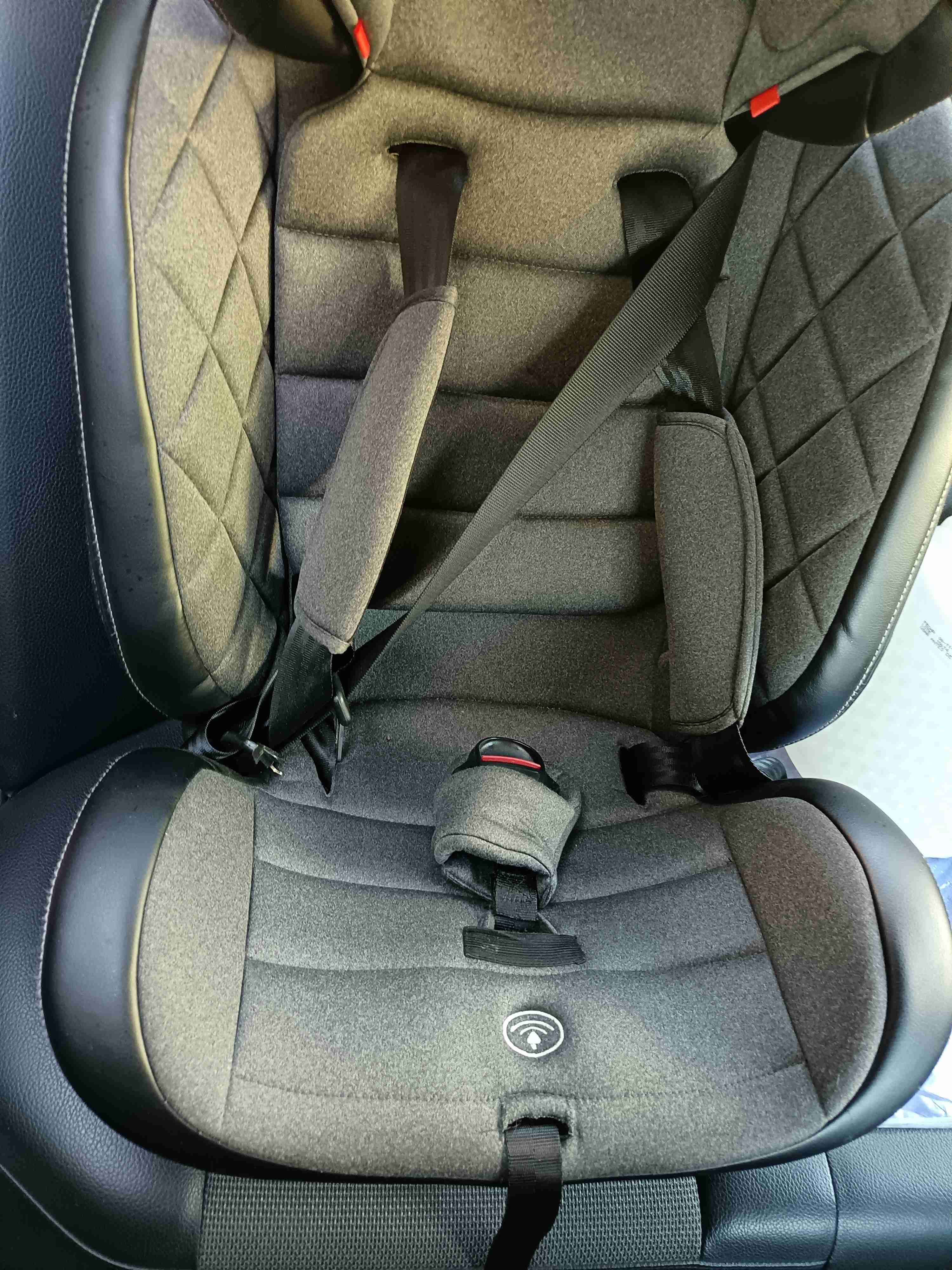 Silla de auto para bebé gris - 1