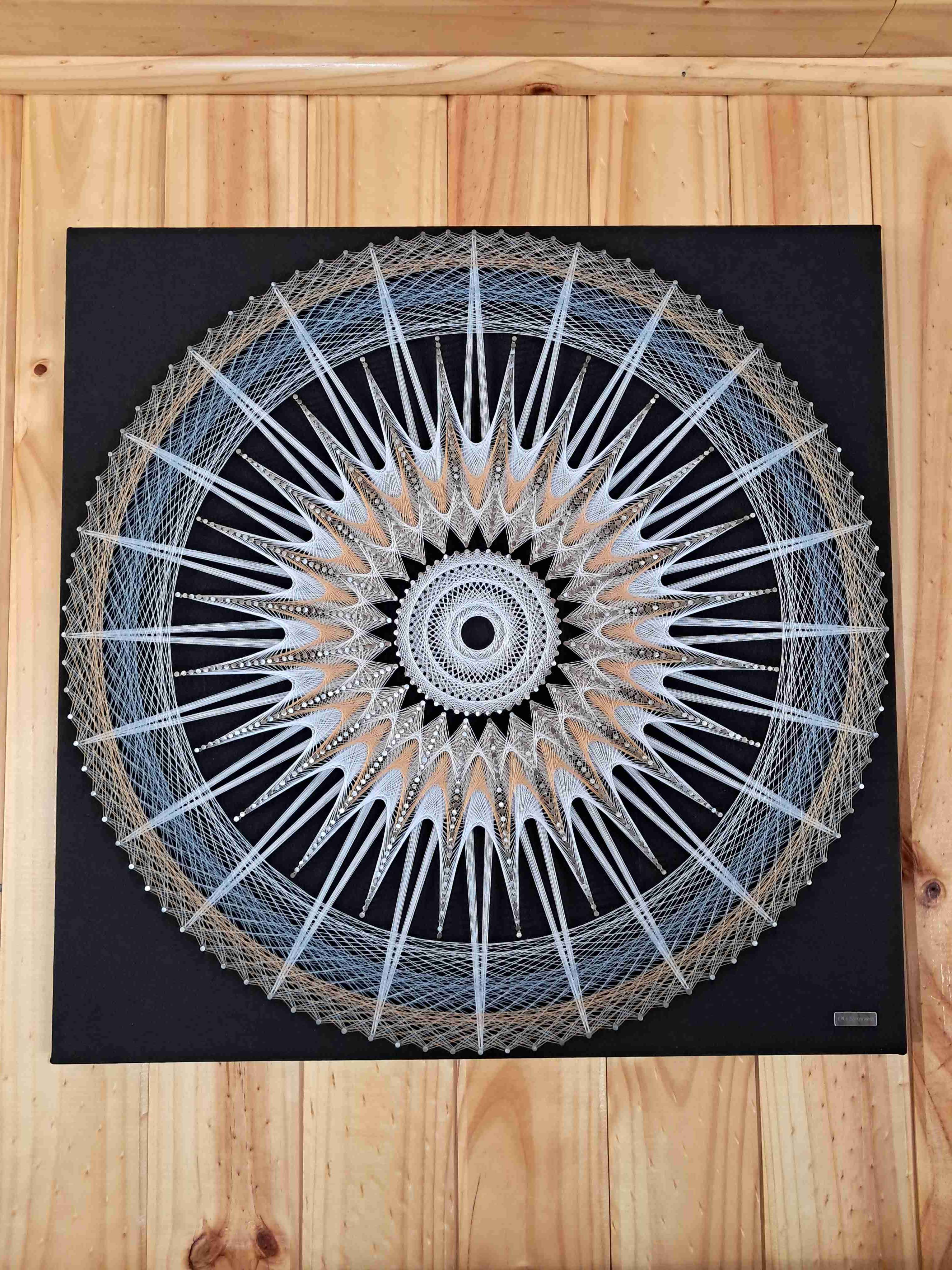 Cuadro decorativo String Art - miniatura 1