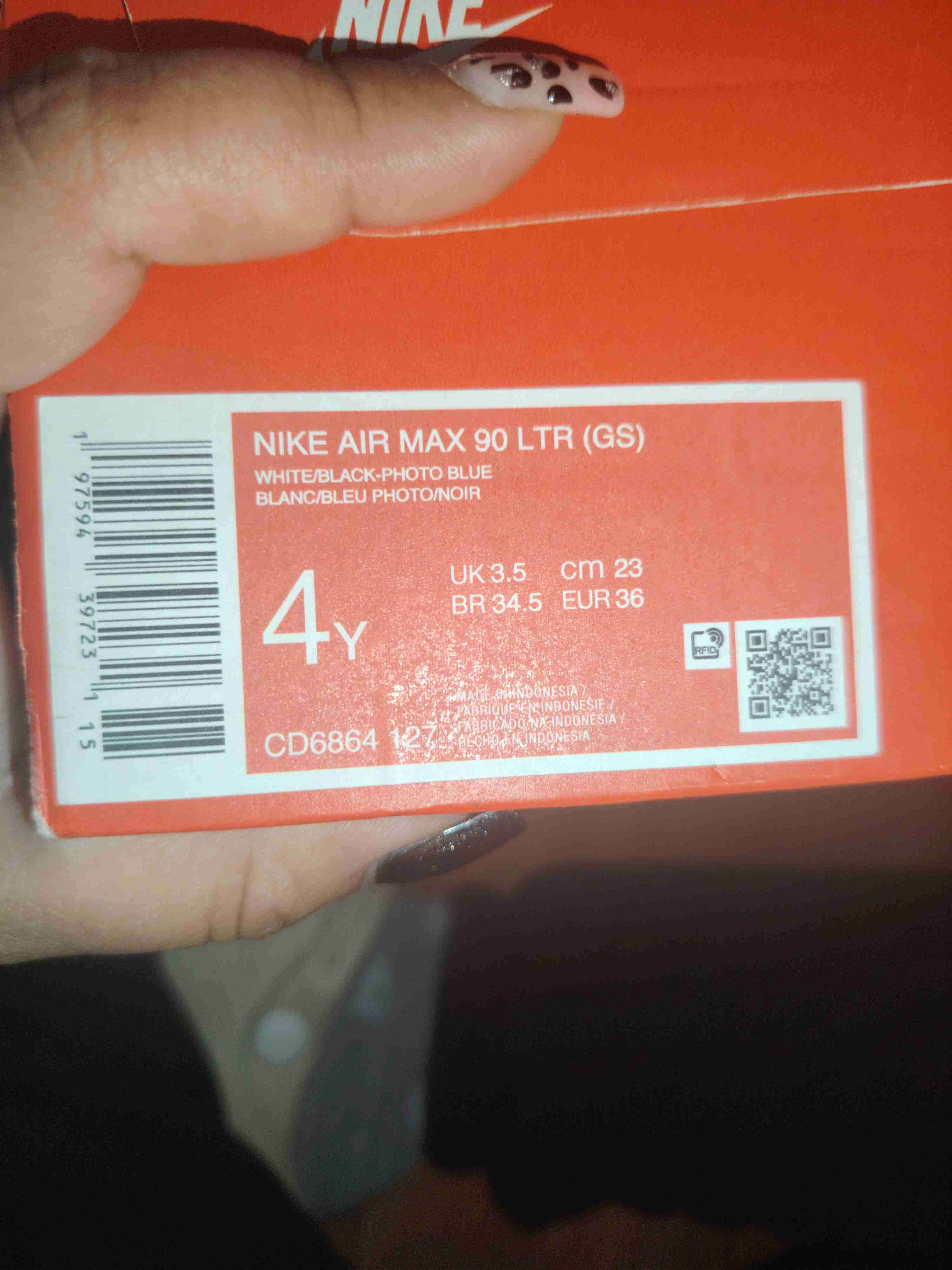 Zapatillas deportivas Nike blancas - miniatura 4