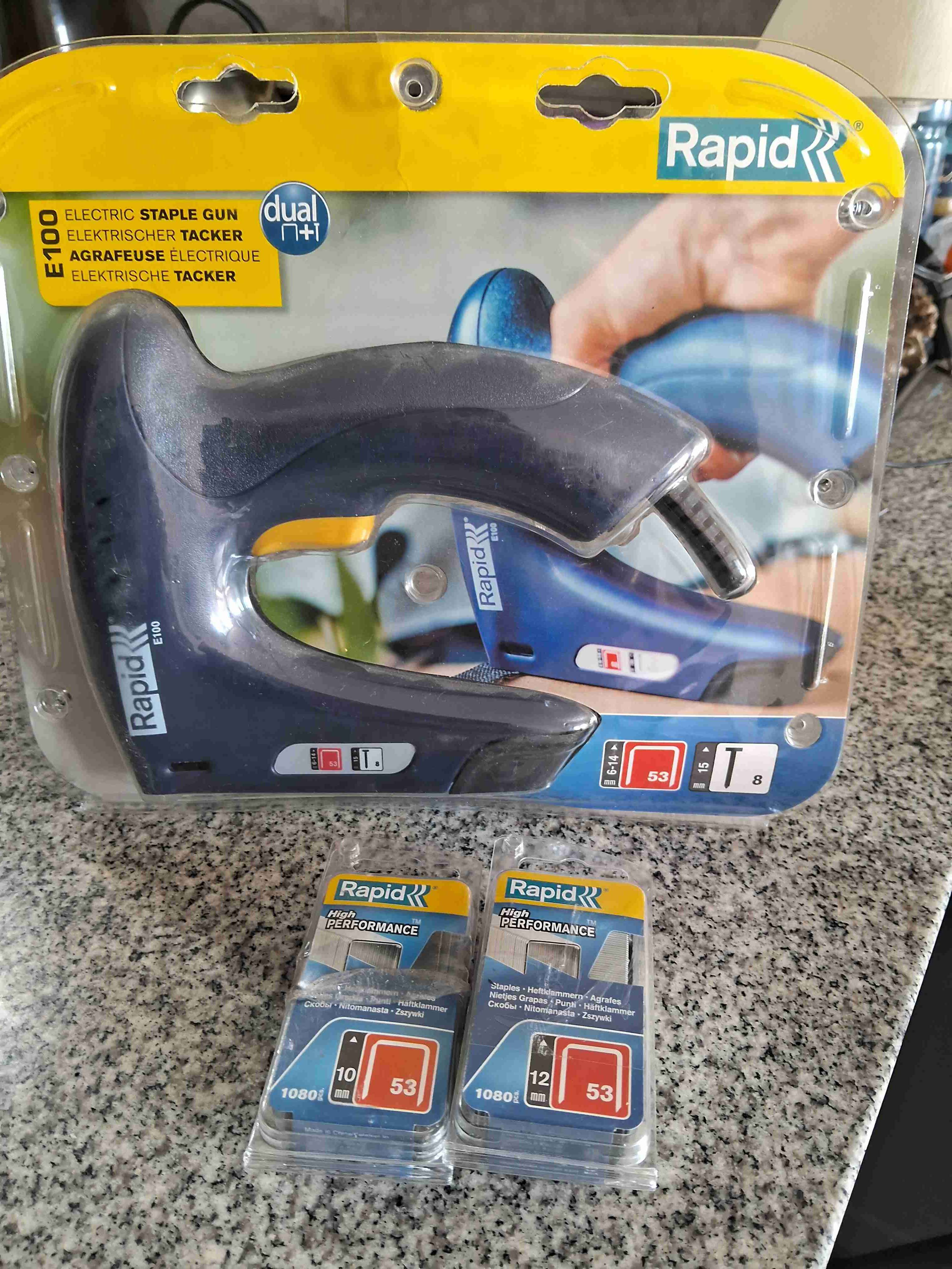 Pistola de grapas eléctrica Rapid - miniatura 2