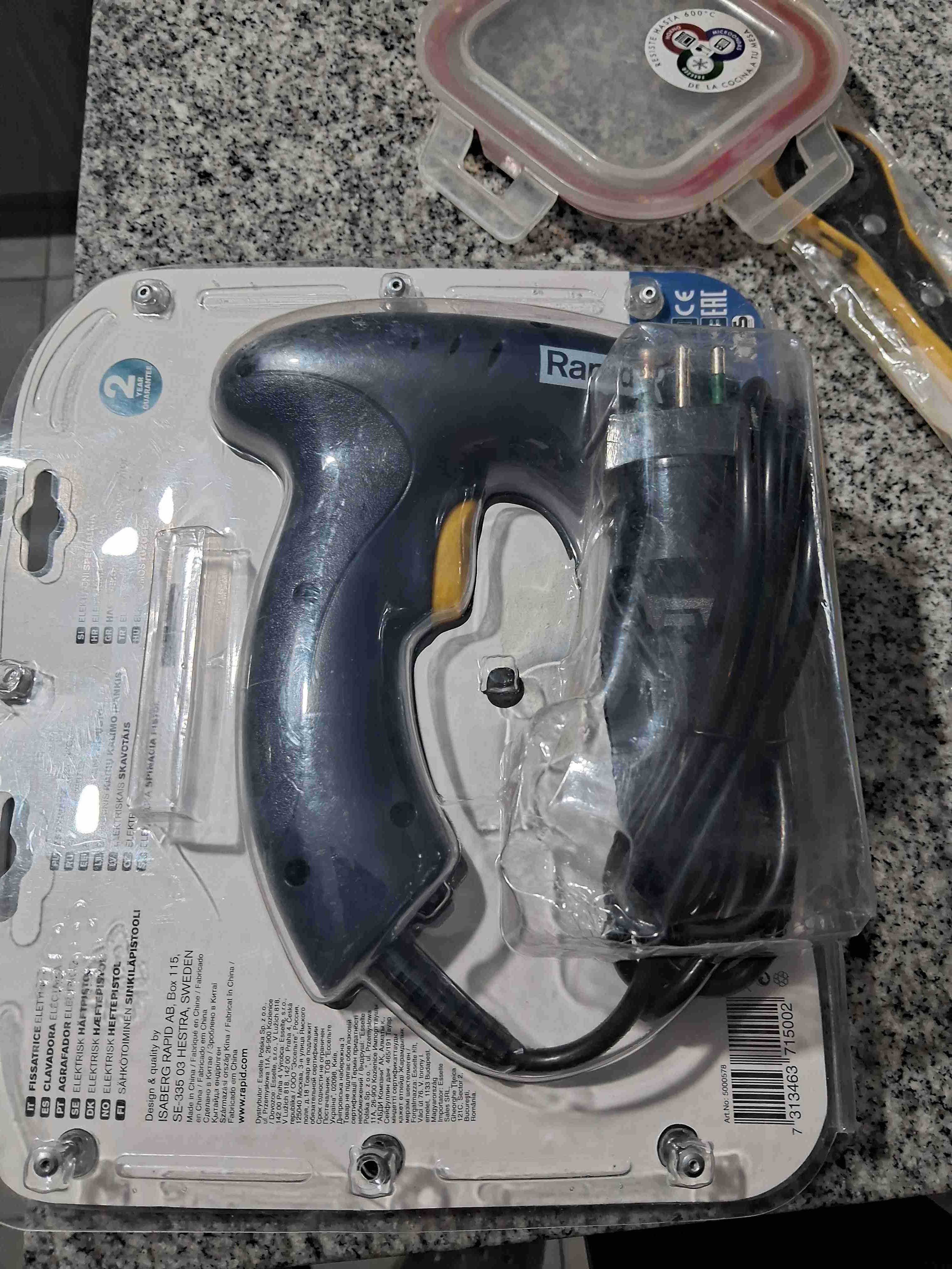 Pistola de grapas eléctrica Rapid - miniatura 4