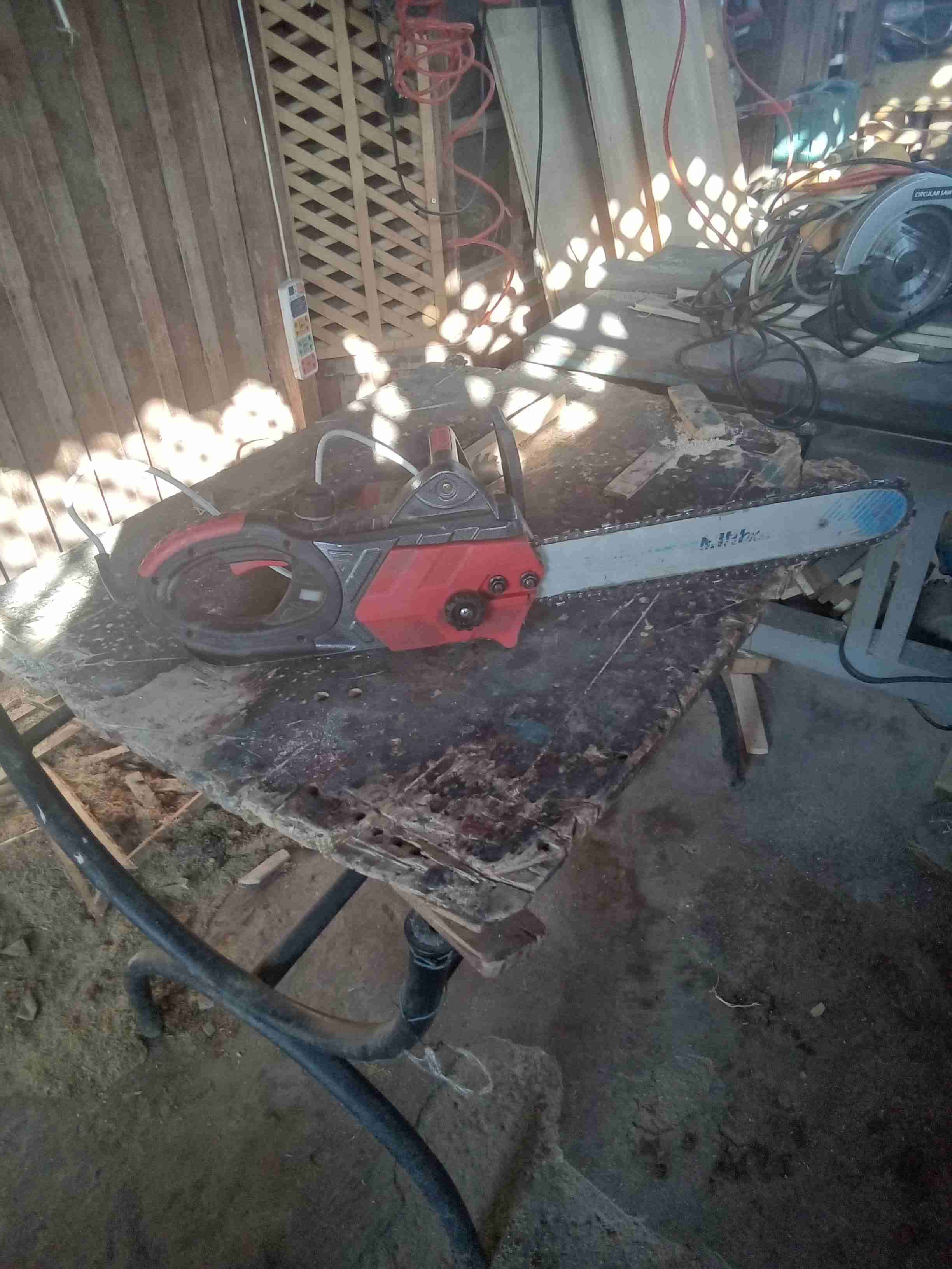 Sierra eléctrica Jing Pin M1L-405 - miniatura 3