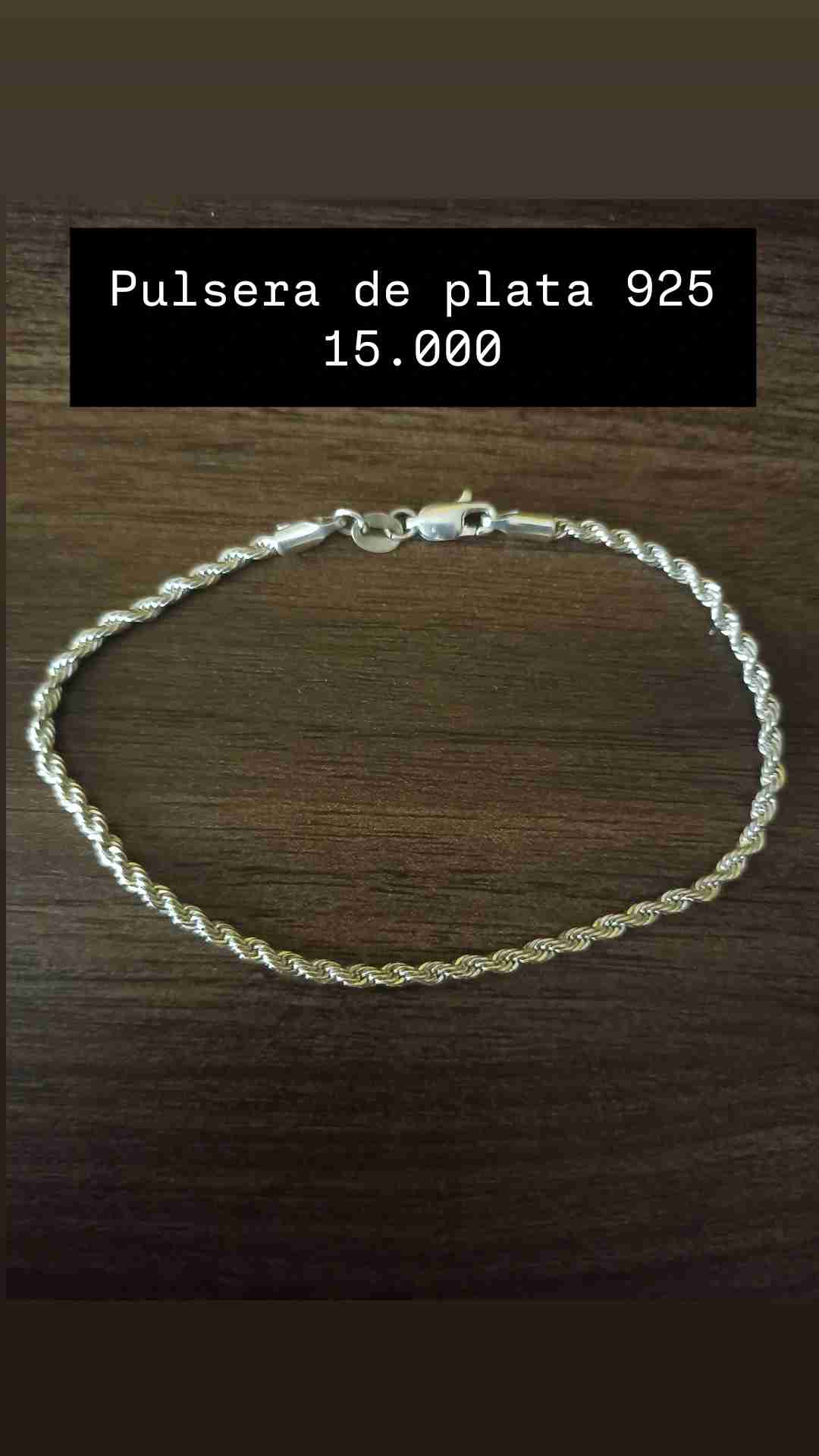Pulsera de plata 925
