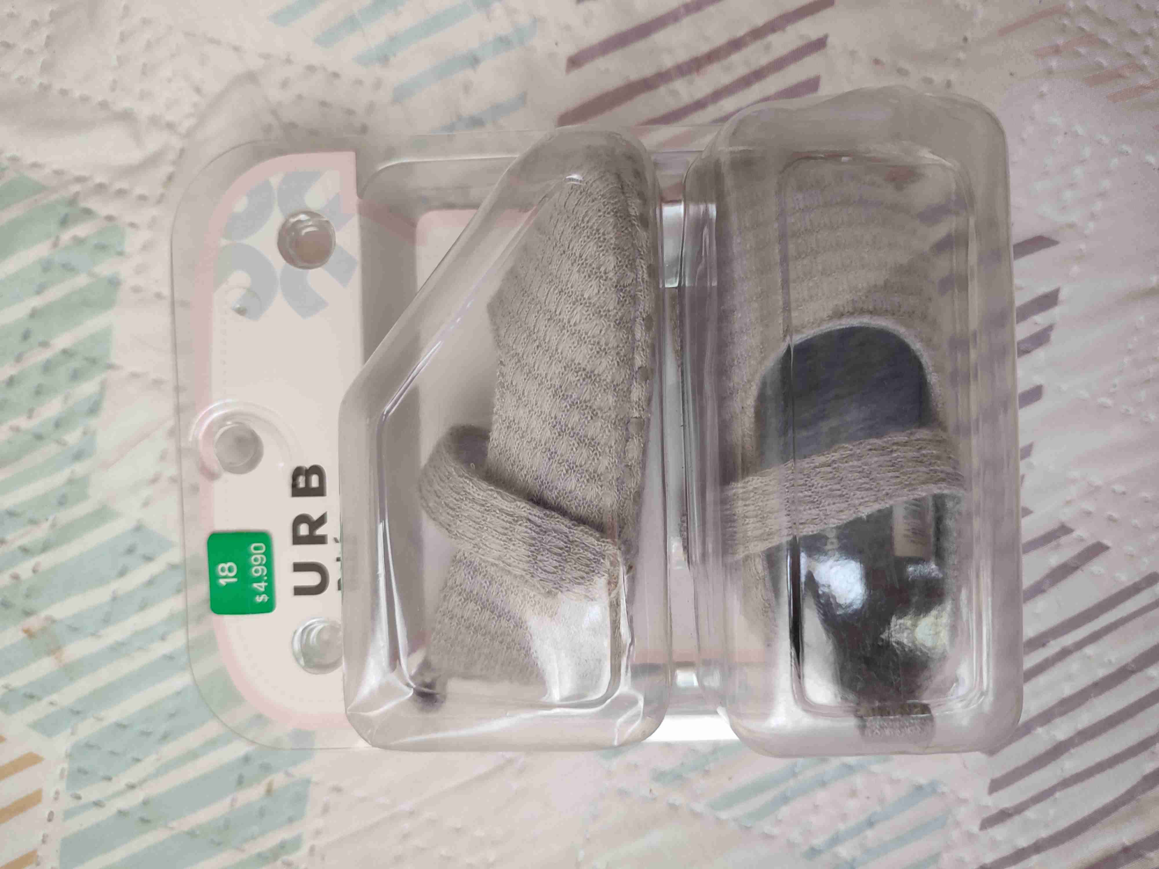 Zapatos de bebé gris N° 18 - miniatura 2