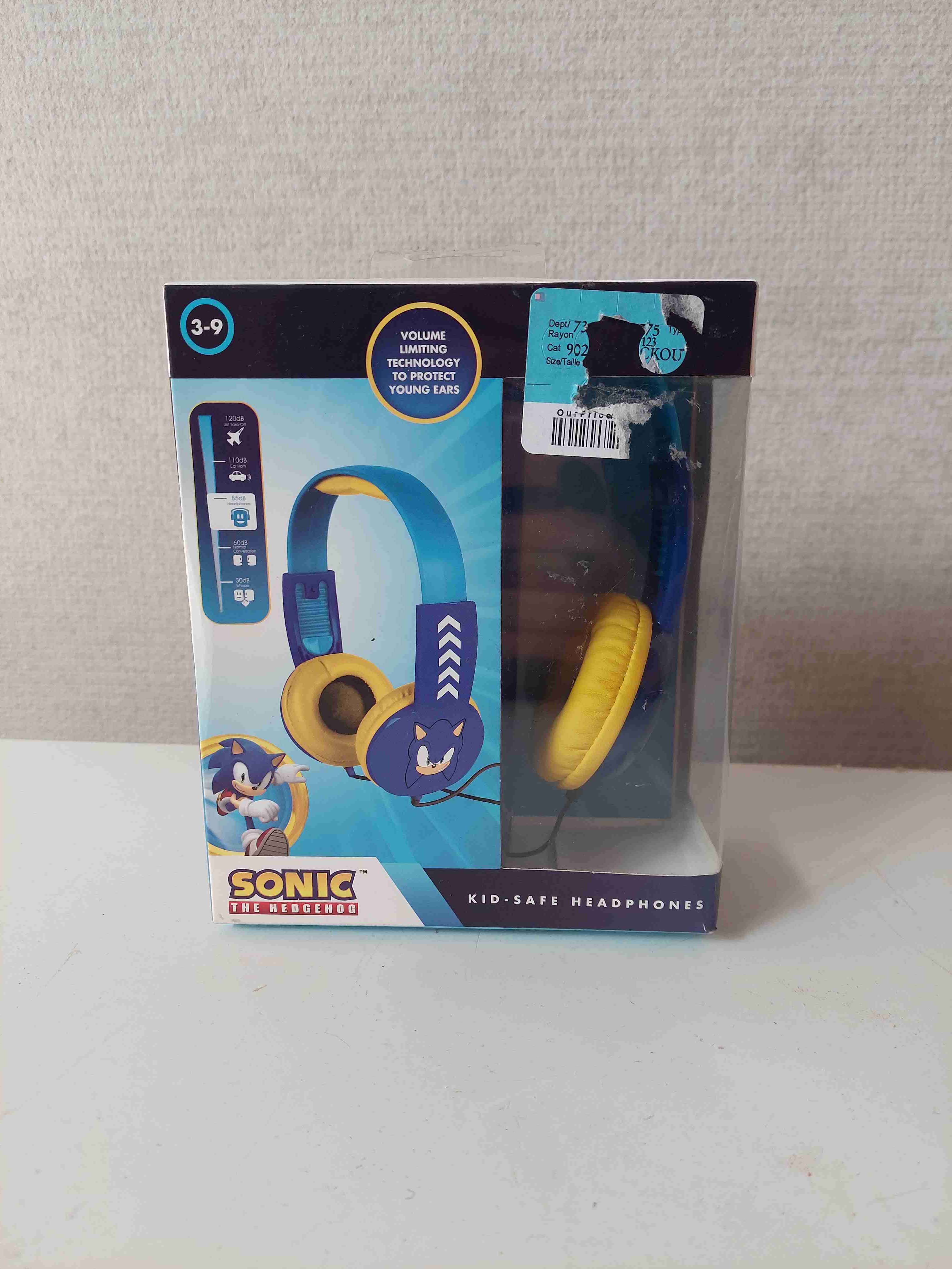 Auriculares Sonic para niños - miniatura 1