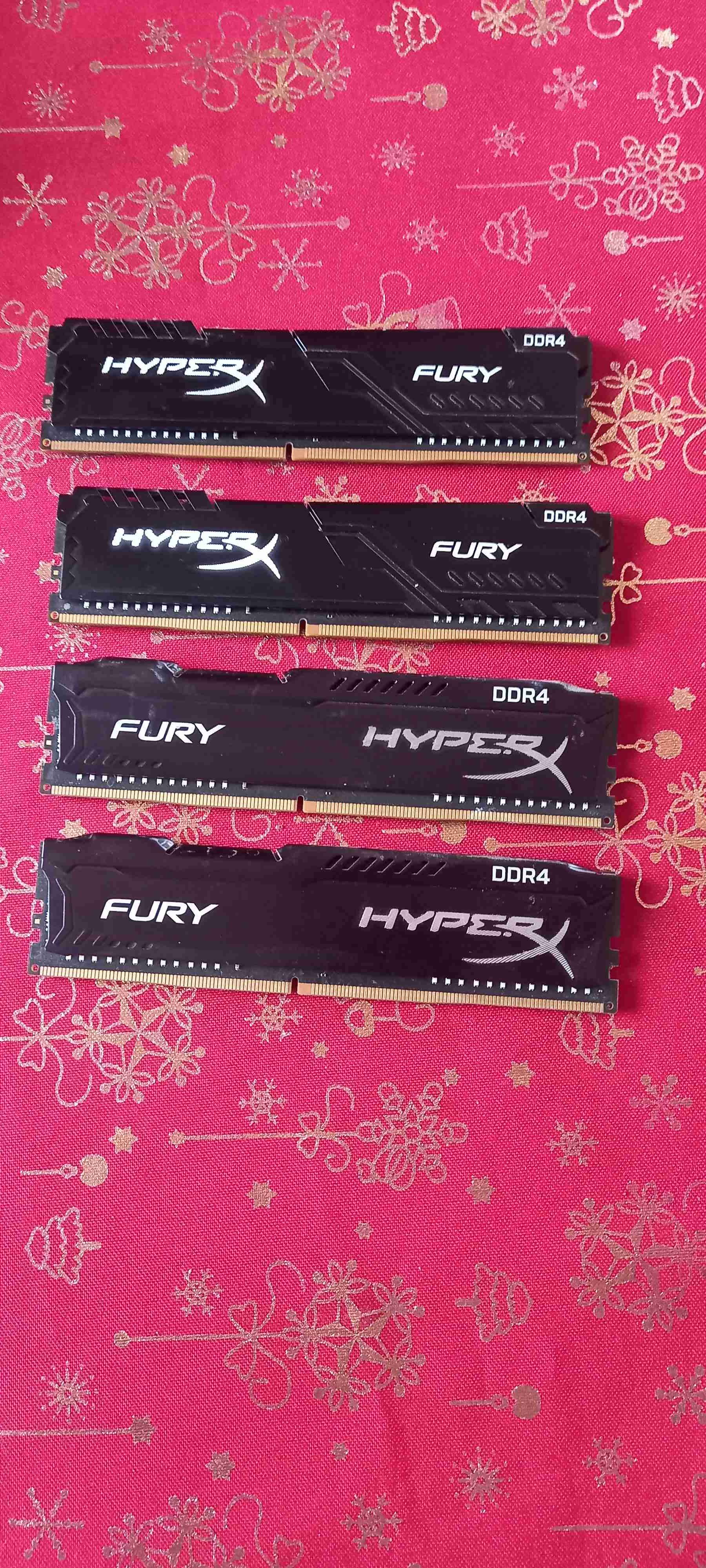 Memorias RAM HyperX Fury DDR4 3200MHZ - 1
