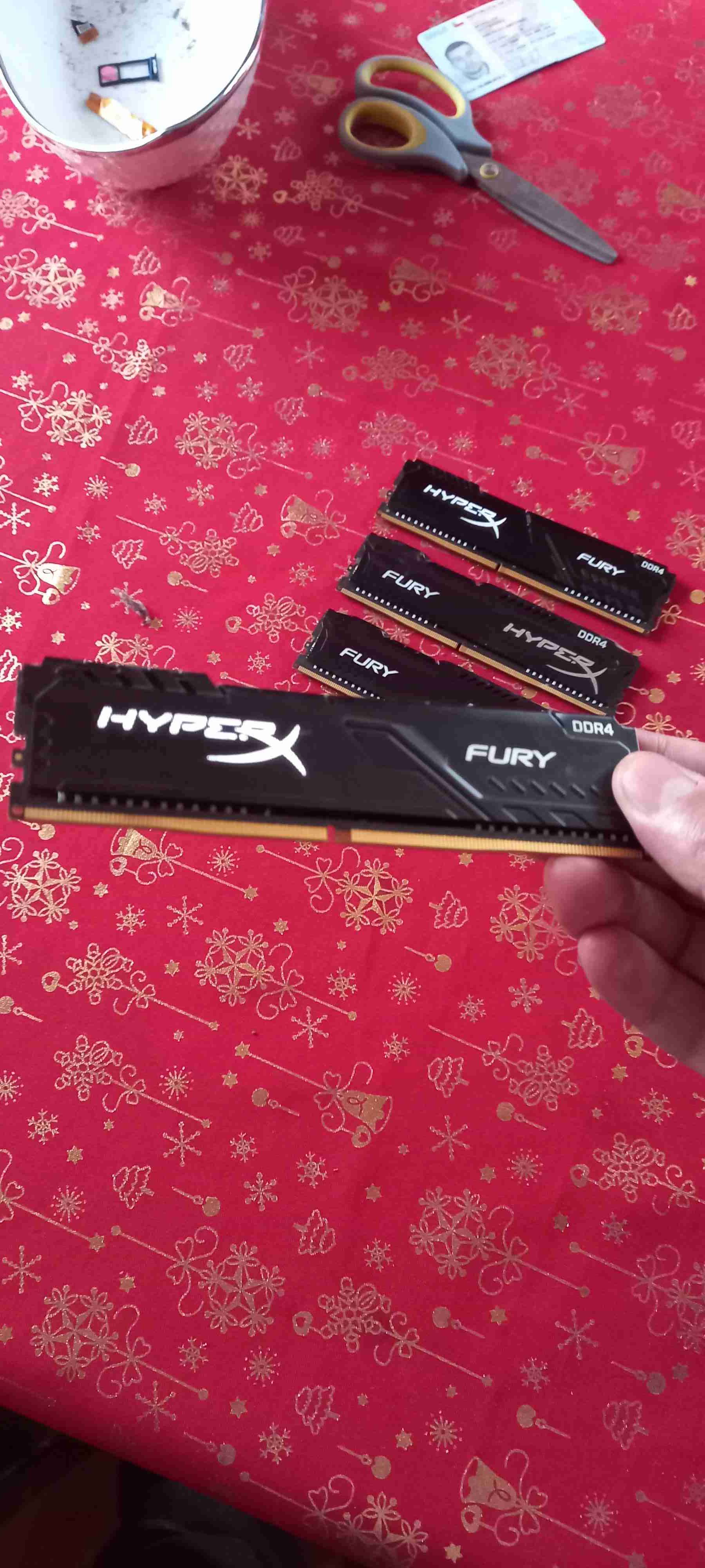 Memorias RAM HyperX Fury DDR4 3200MHZ - 3