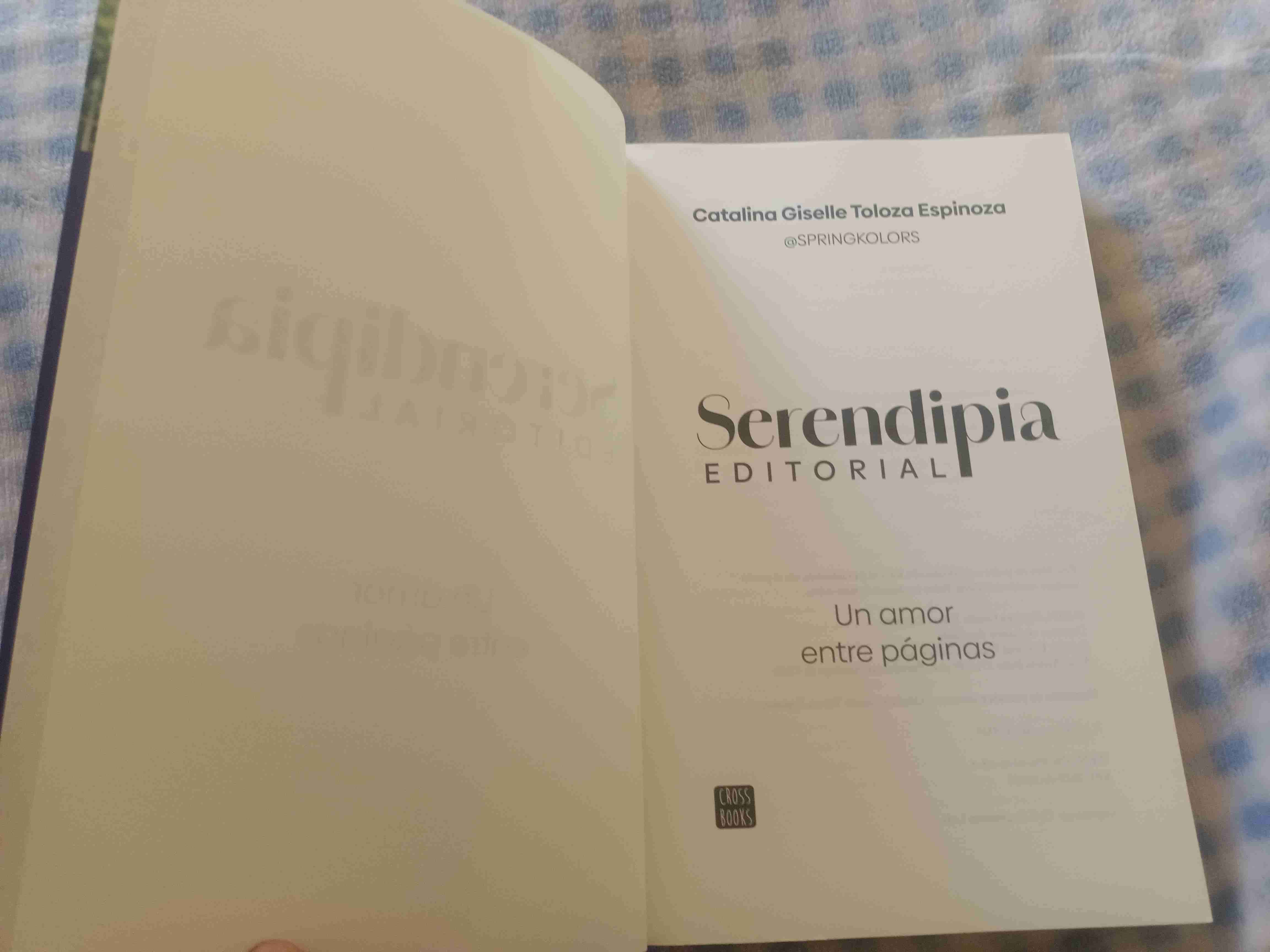 Libro 'Serendipia' de Catalina Giselle - 3