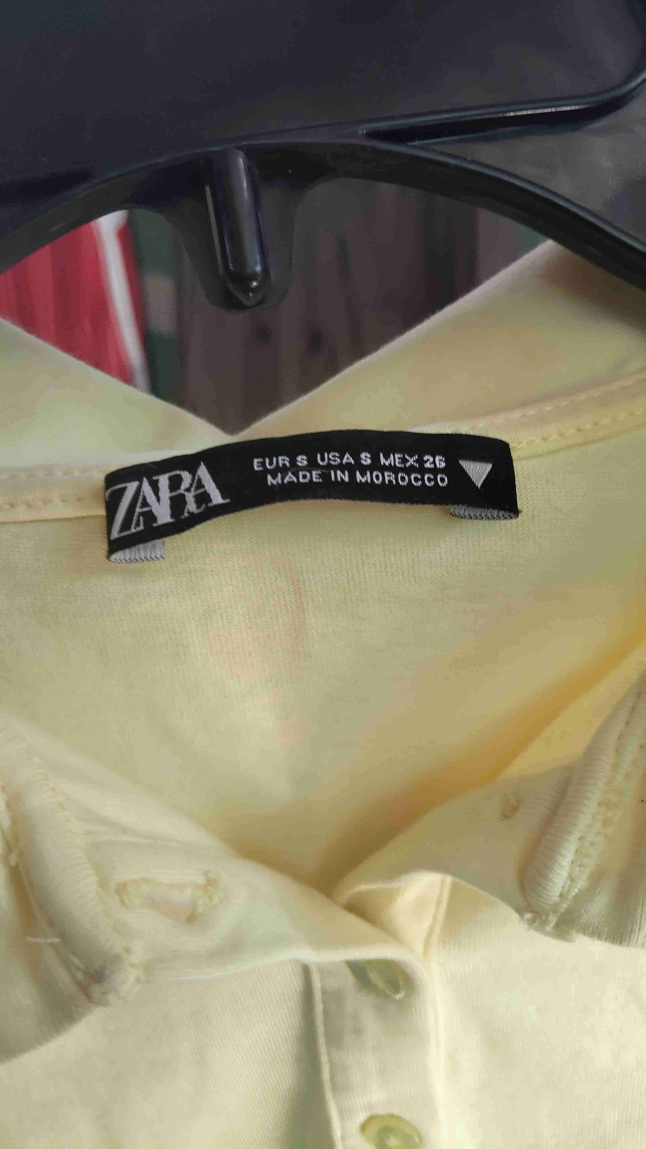 Polera bicolor estilo polo - miniatura 3