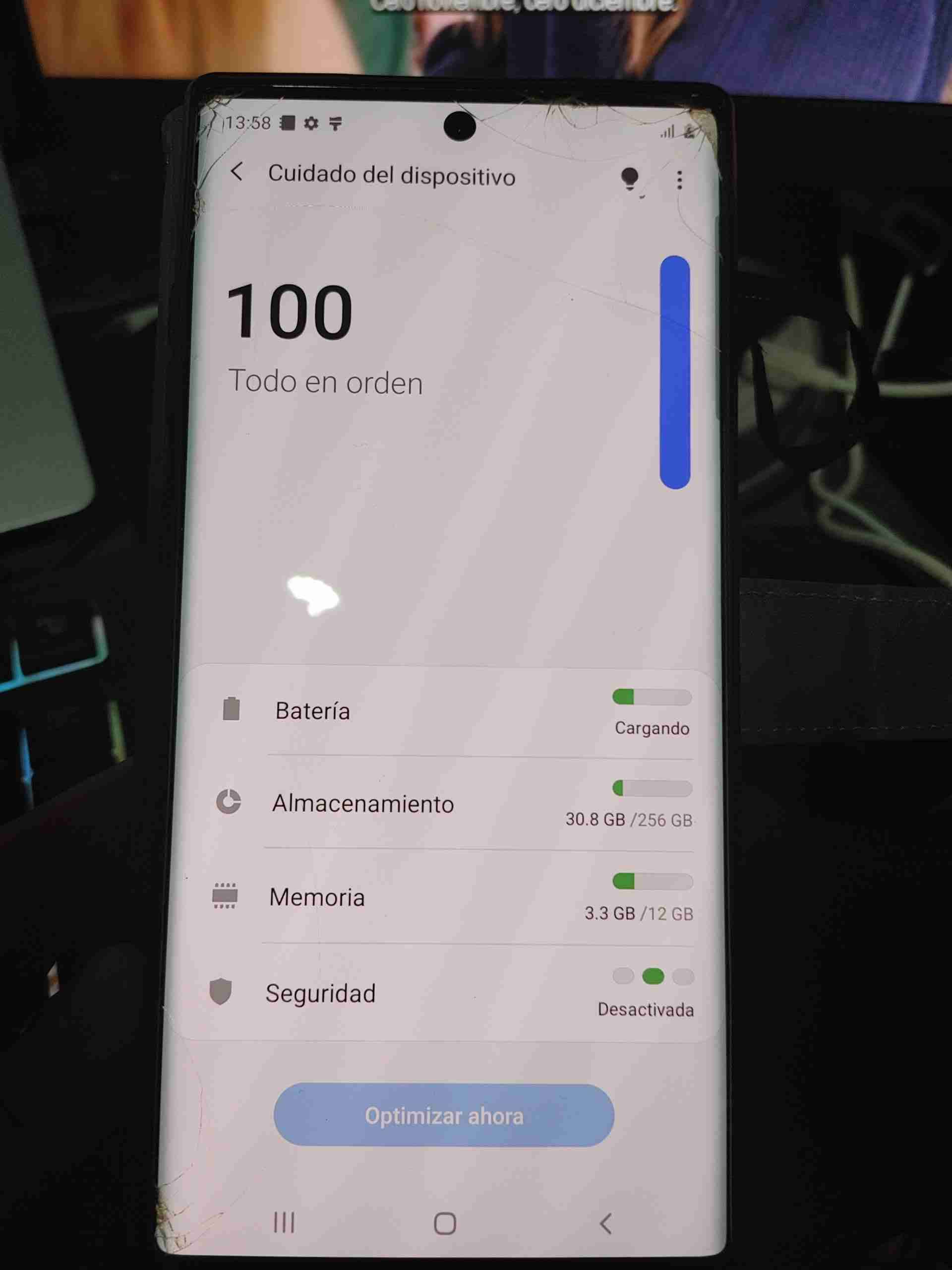 Samsung Galaxy Note10+ detalles en pantalla - 3