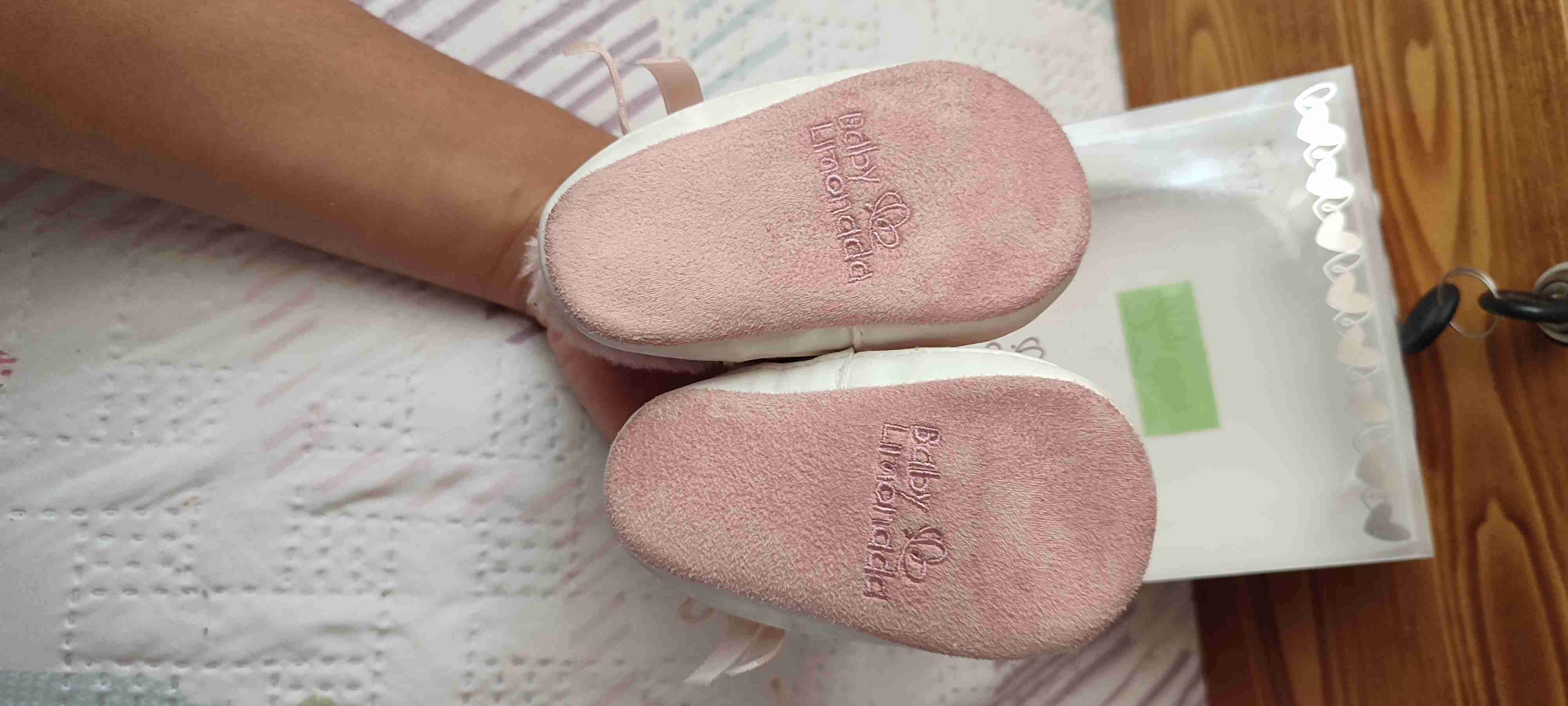 Botitas rosadas con lazo Limonada N°17 - miniatura 2