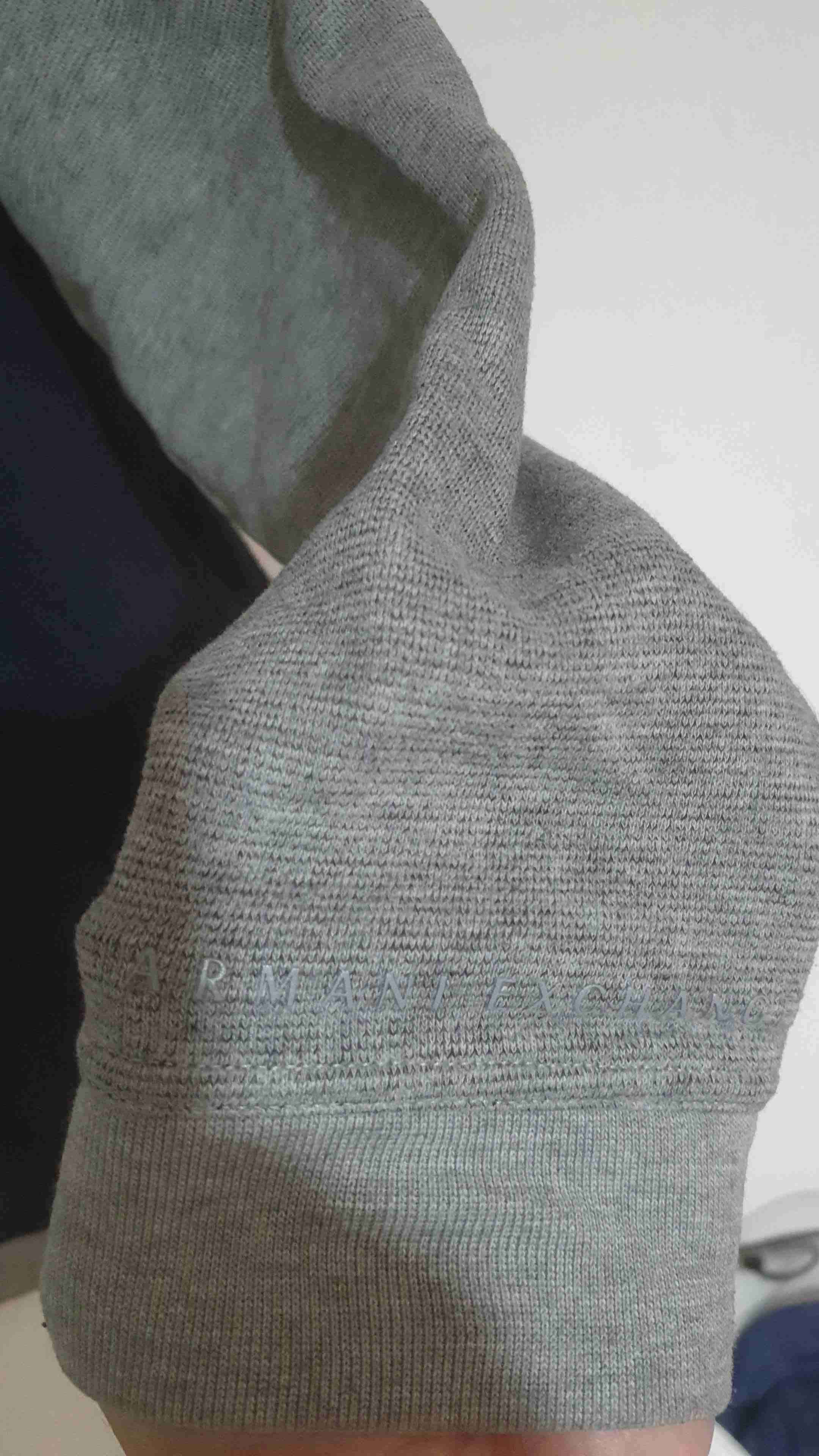 Poleron gris Armani Exchange - miniatura 1