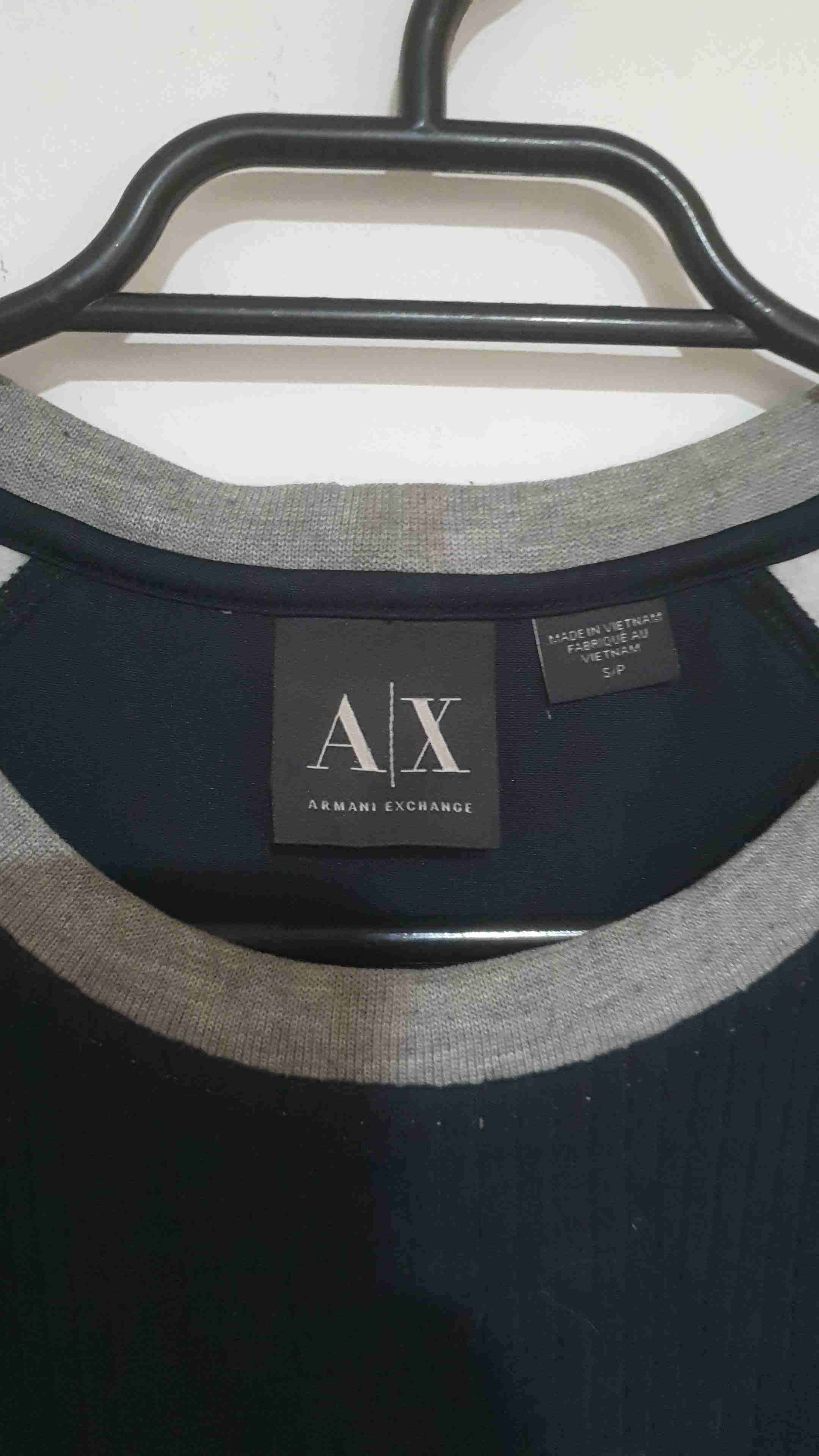 Poleron gris Armani Exchange - miniatura 2