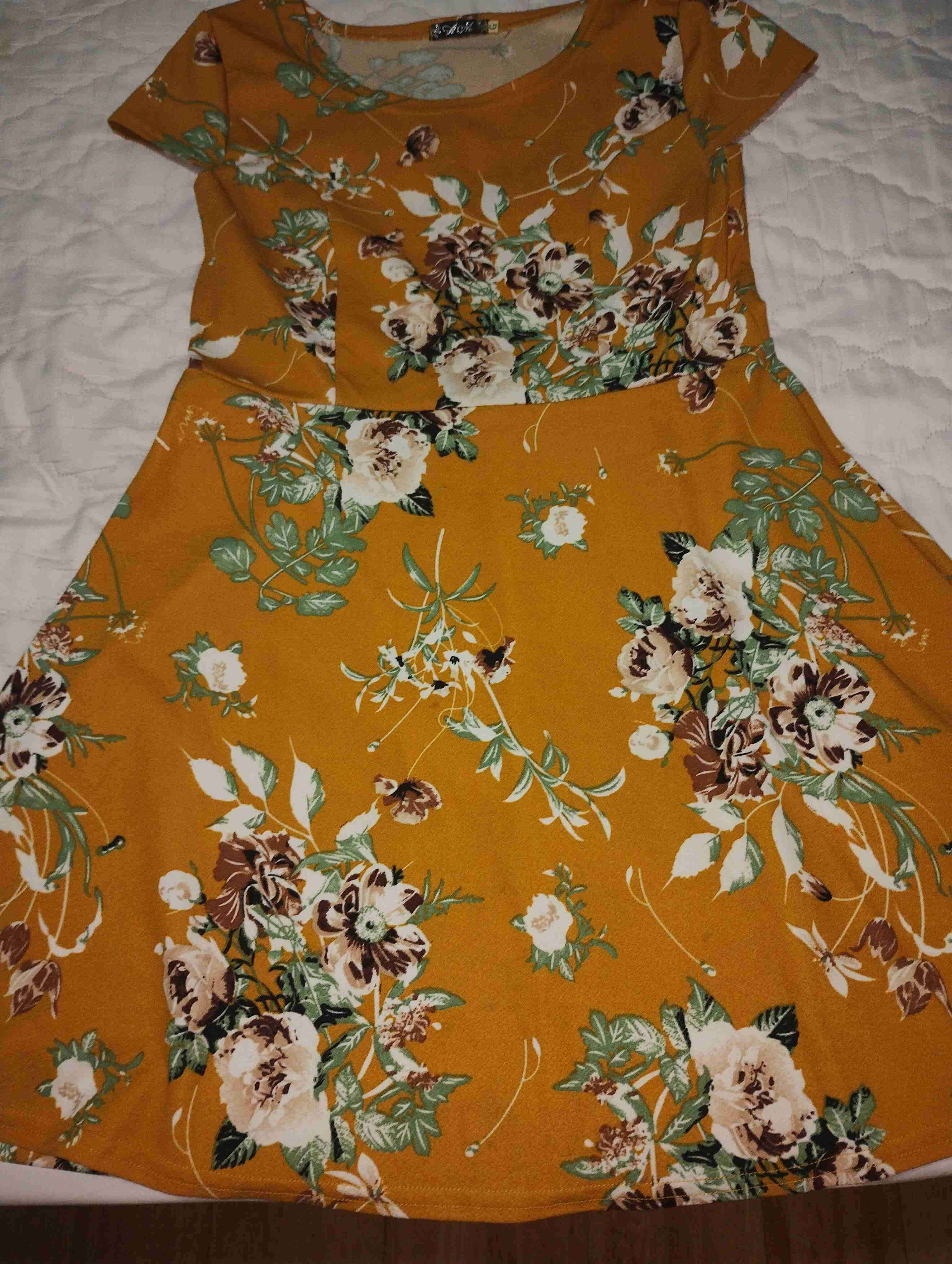 Vestido encaje rojo mujer - 4