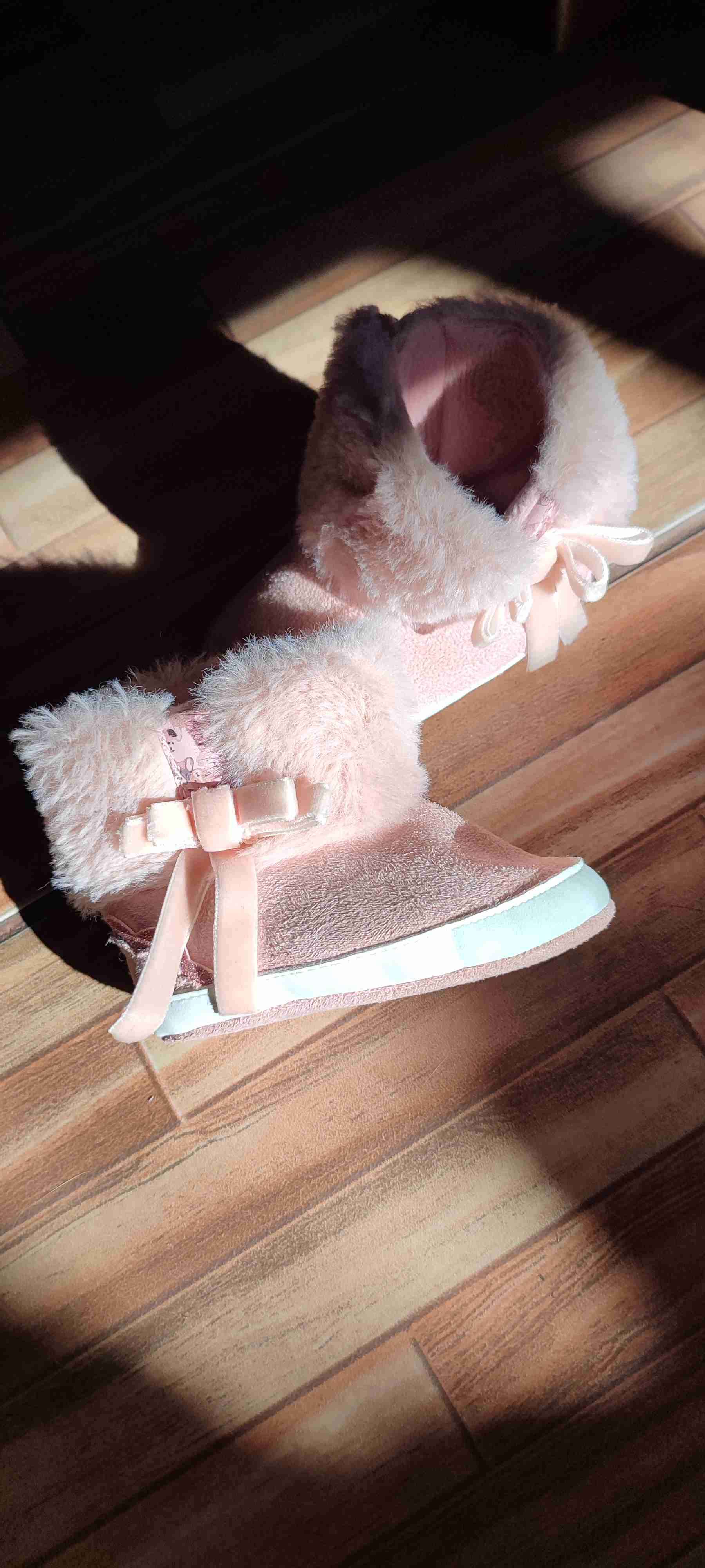 Botitas rosadas con lazo Limonada N°17 - miniatura 4