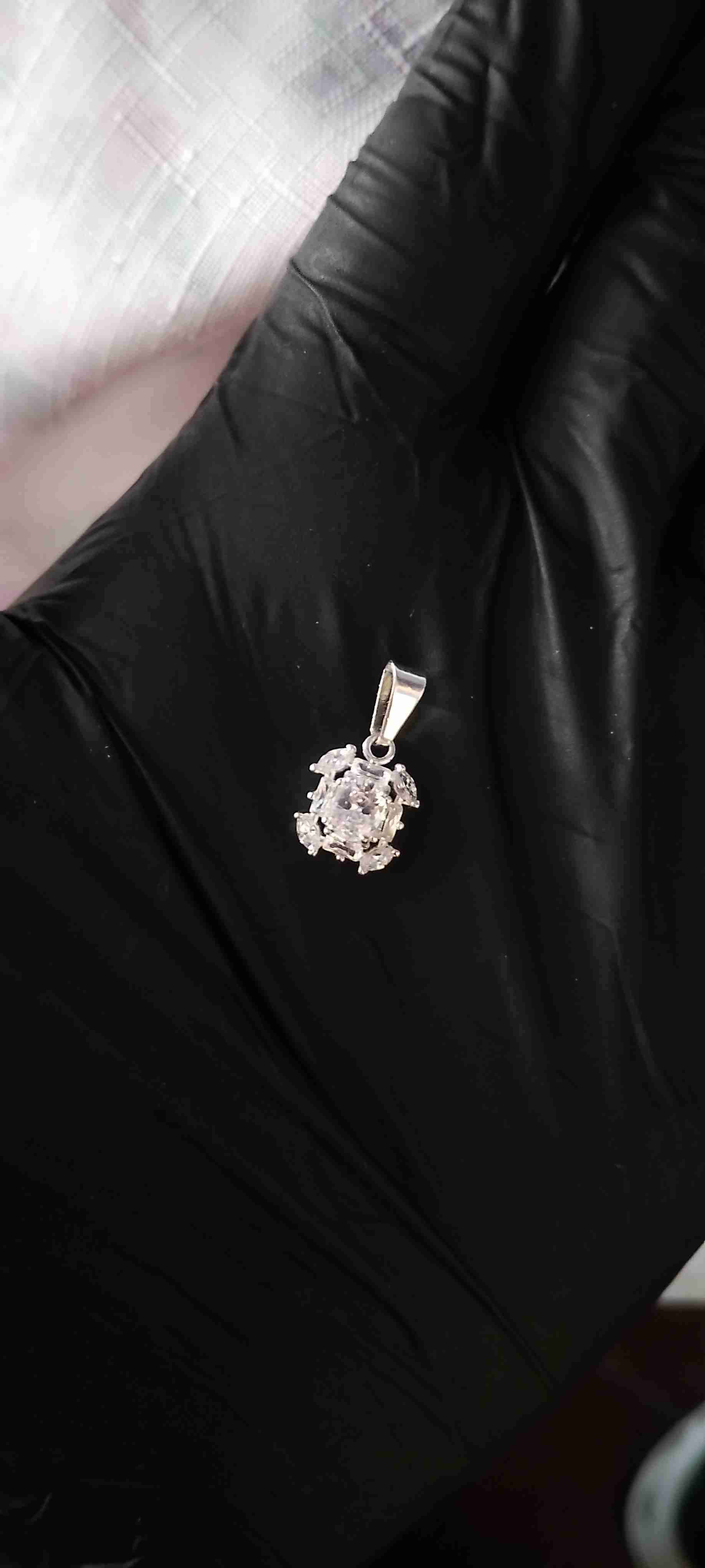 Colgante de plata brillante - miniatura 1