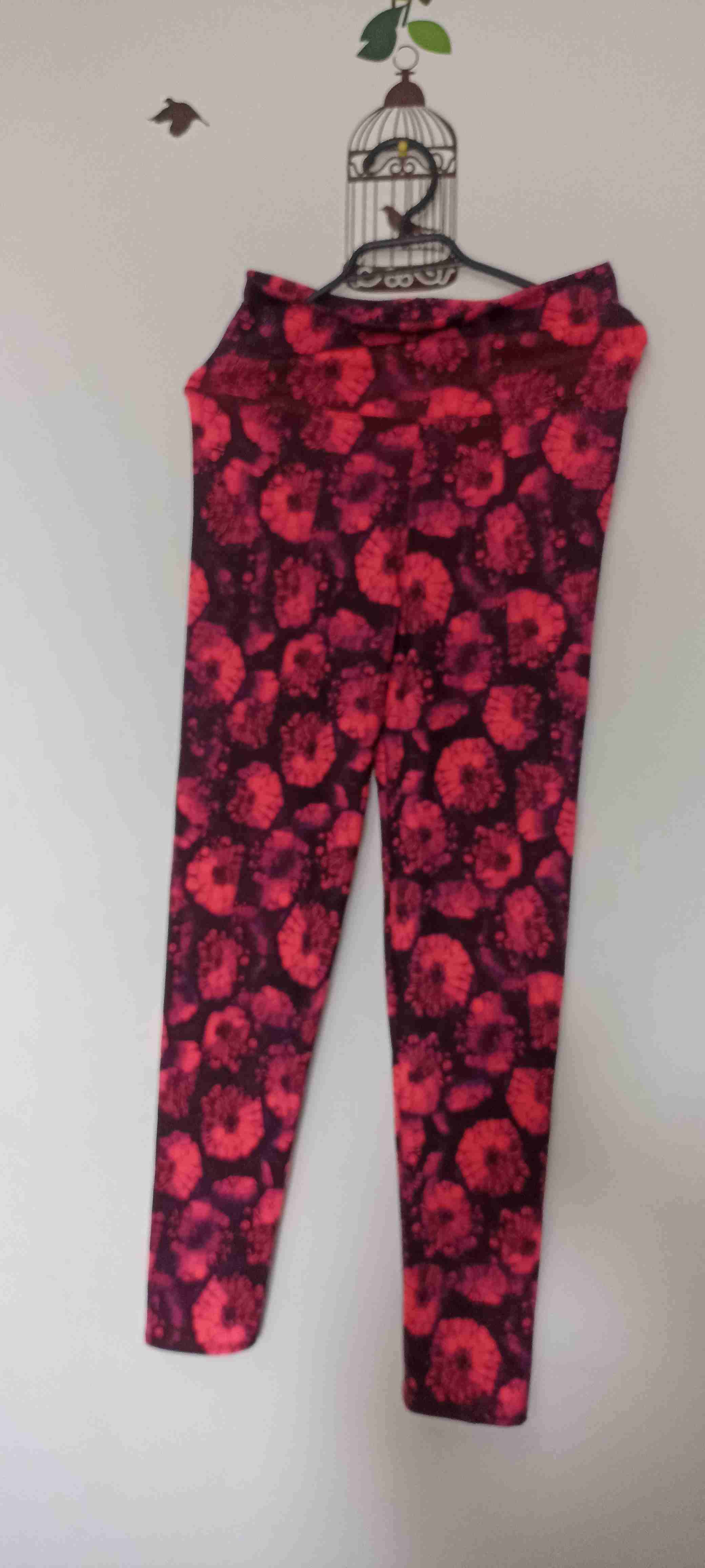 Leggings rojos estampados - miniatura 1