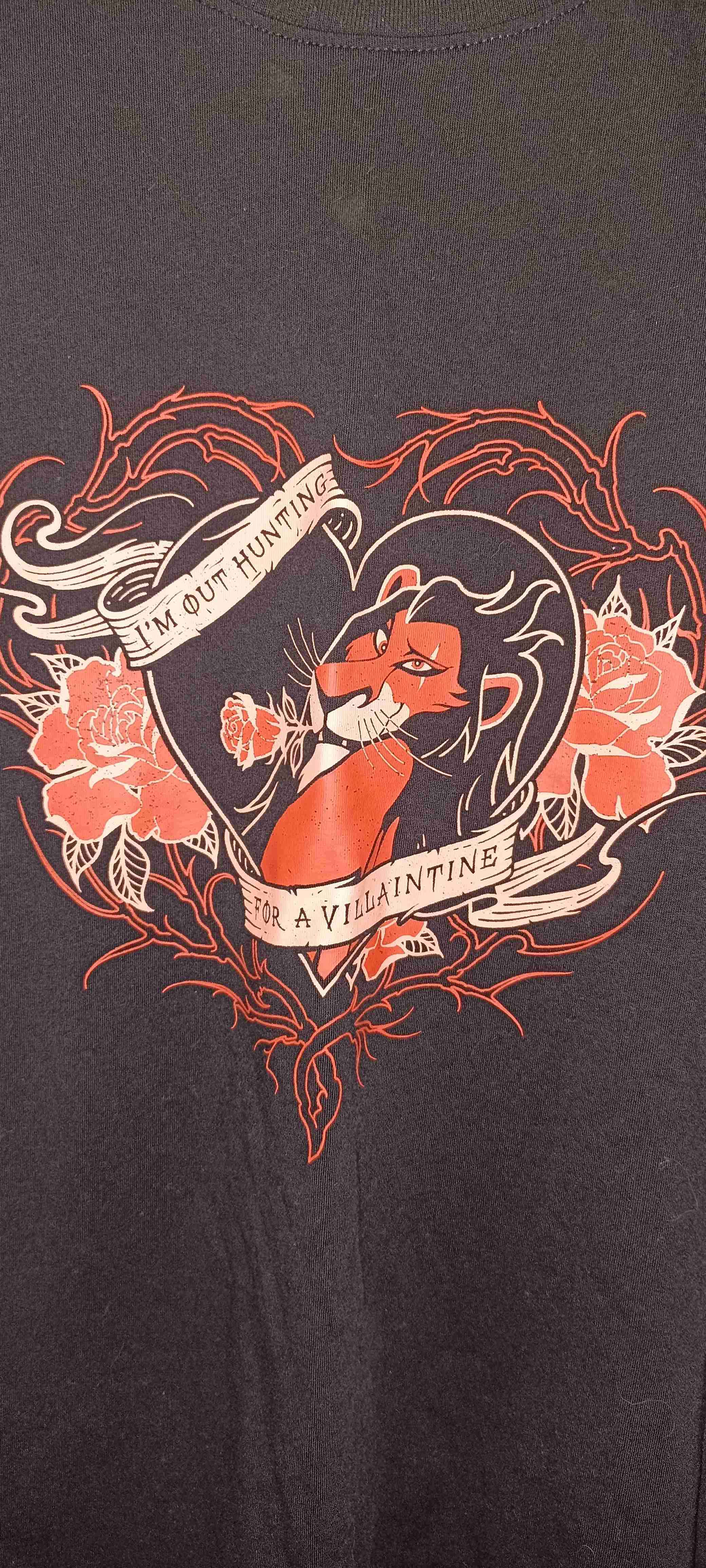 Polera negra con estampado Disney - miniatura 2