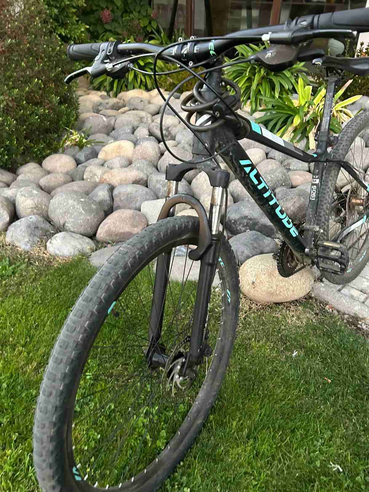 Bicicleta montaña Altitude negra - miniatura 5