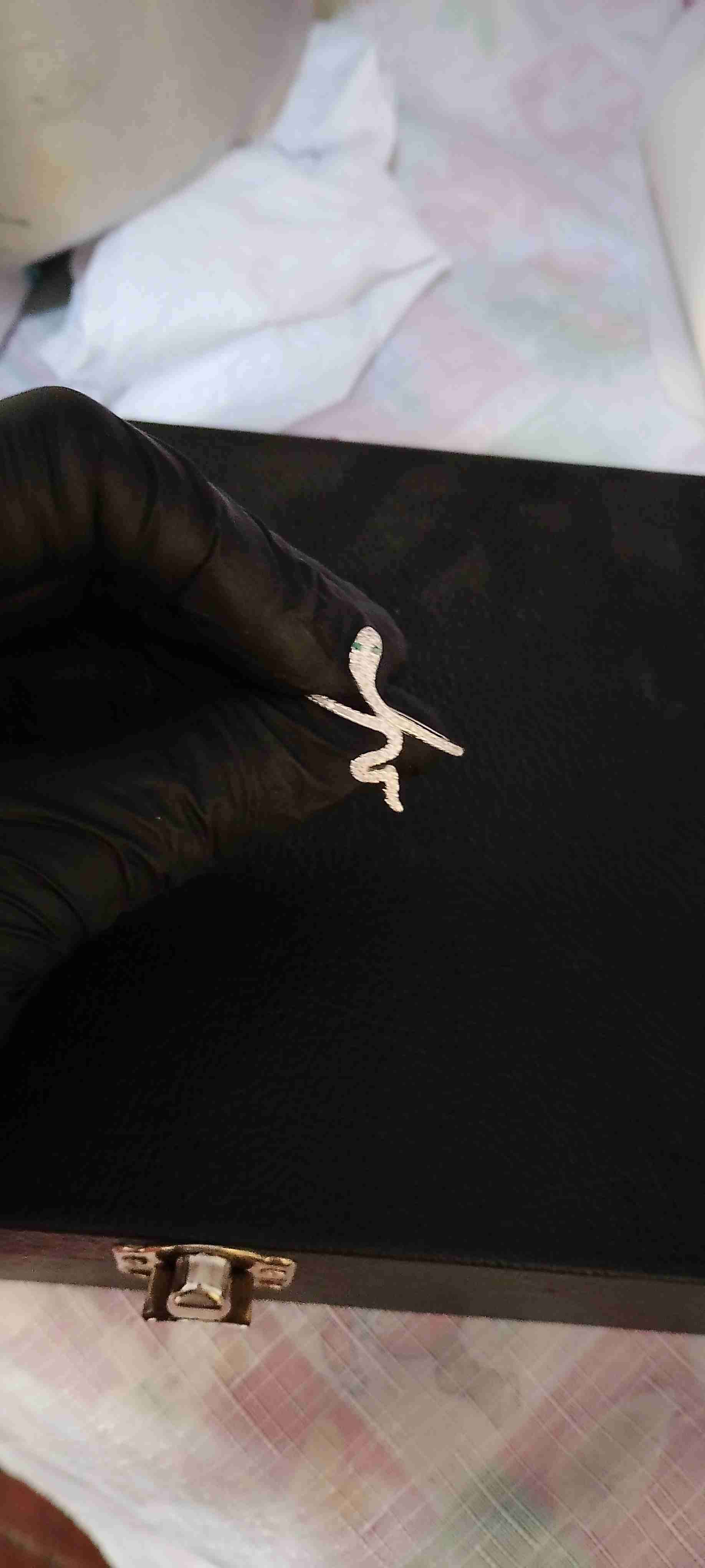 Anillo de serpiente elegante - miniatura 1