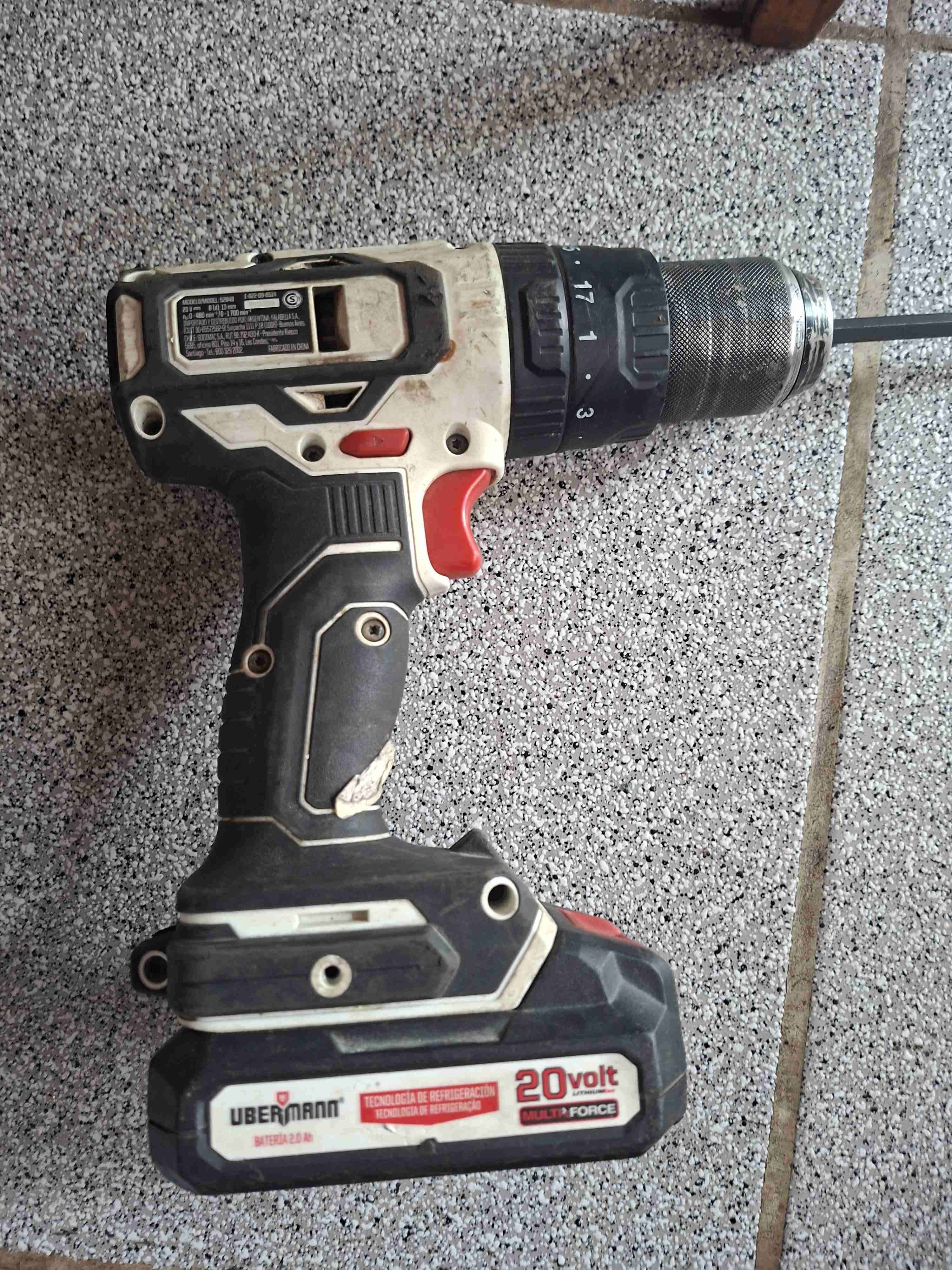 Taladro inalámbrico Ubermann 20V - miniatura 1