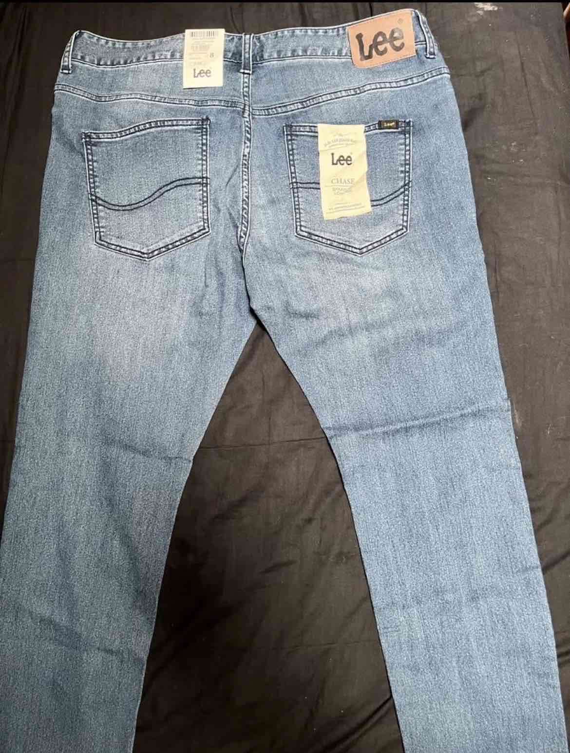 Jeans Lee color azul talla 48 - miniatura 4