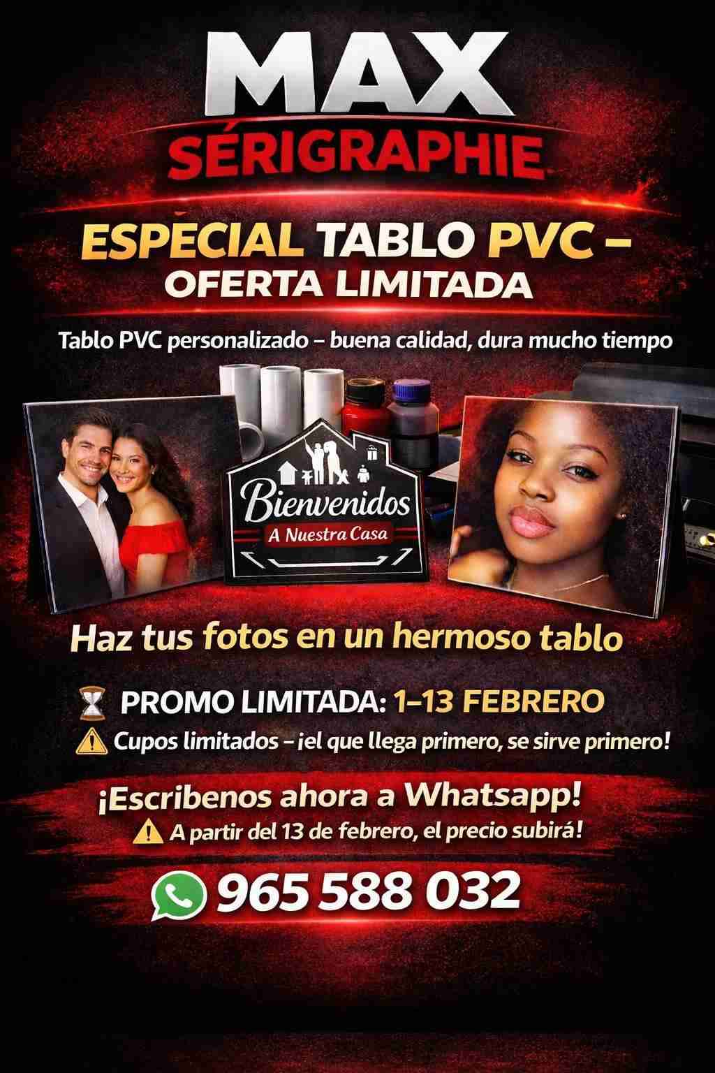 Tablo PVC personalizado - miniatura 1