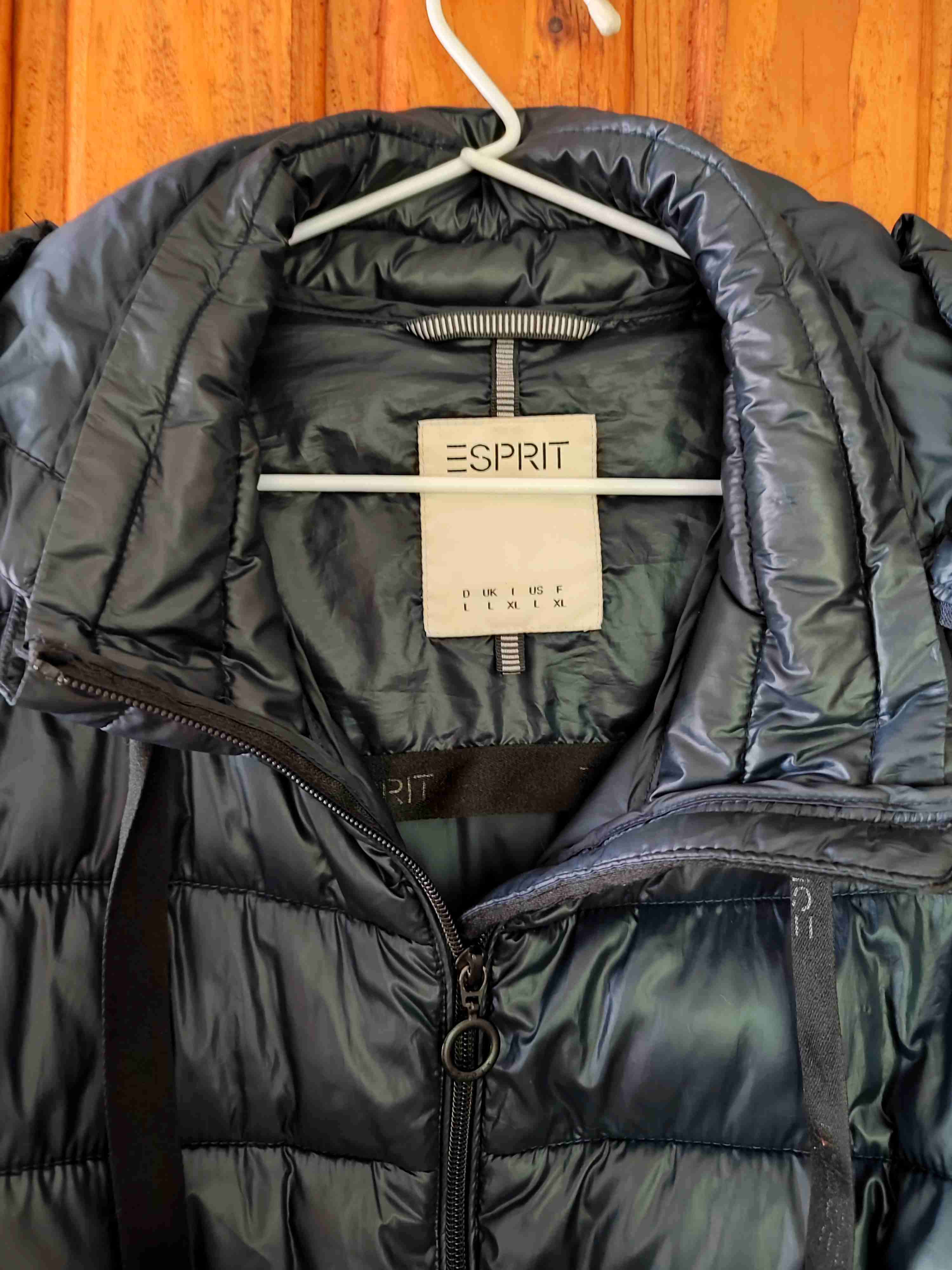 Abrigo largo acolchado negro - miniatura 2