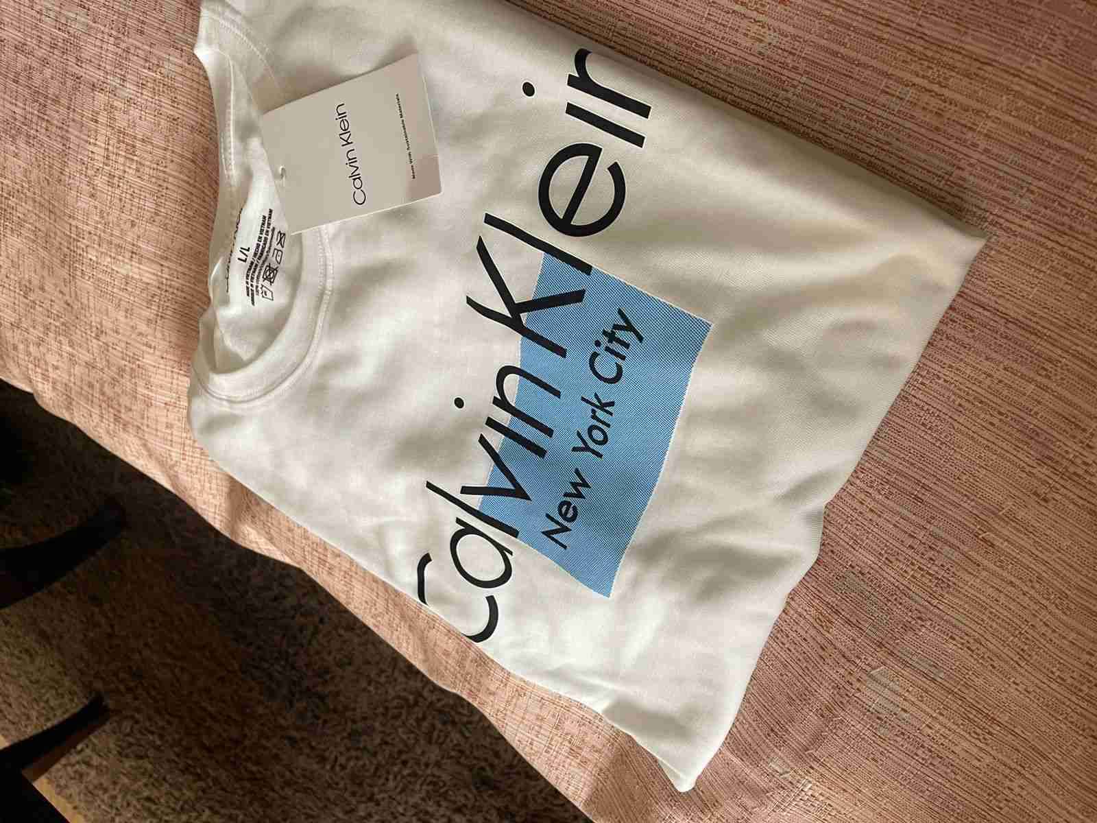 Polera Calvin Klein blanca - 1