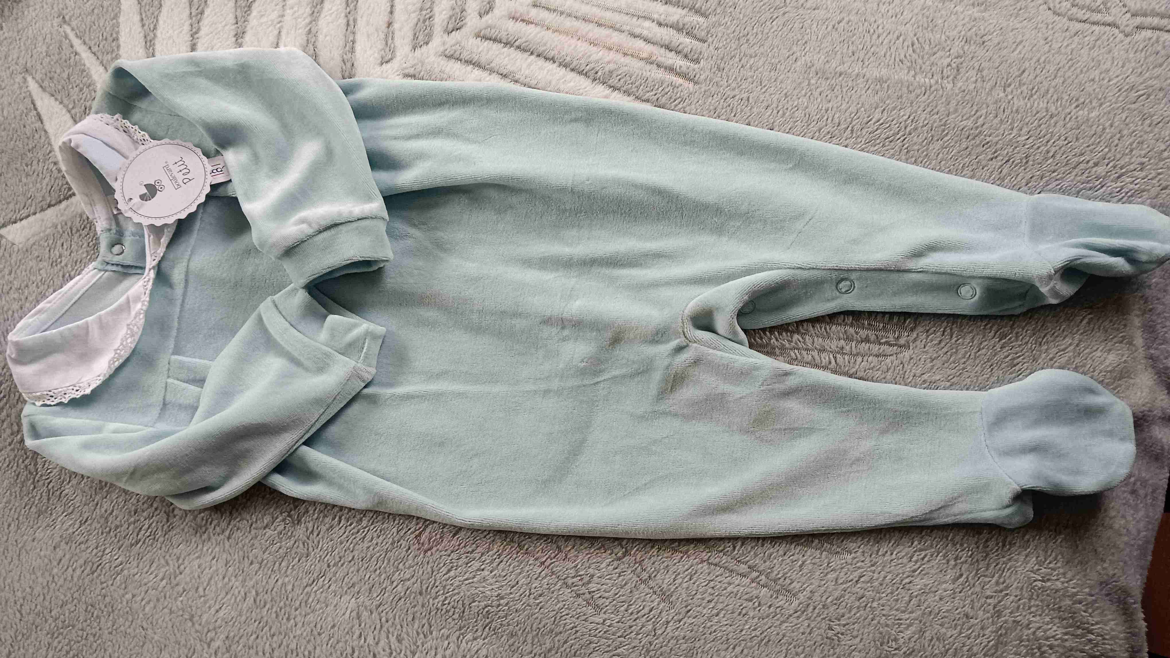 Osito de bebé verde suave - miniatura 2