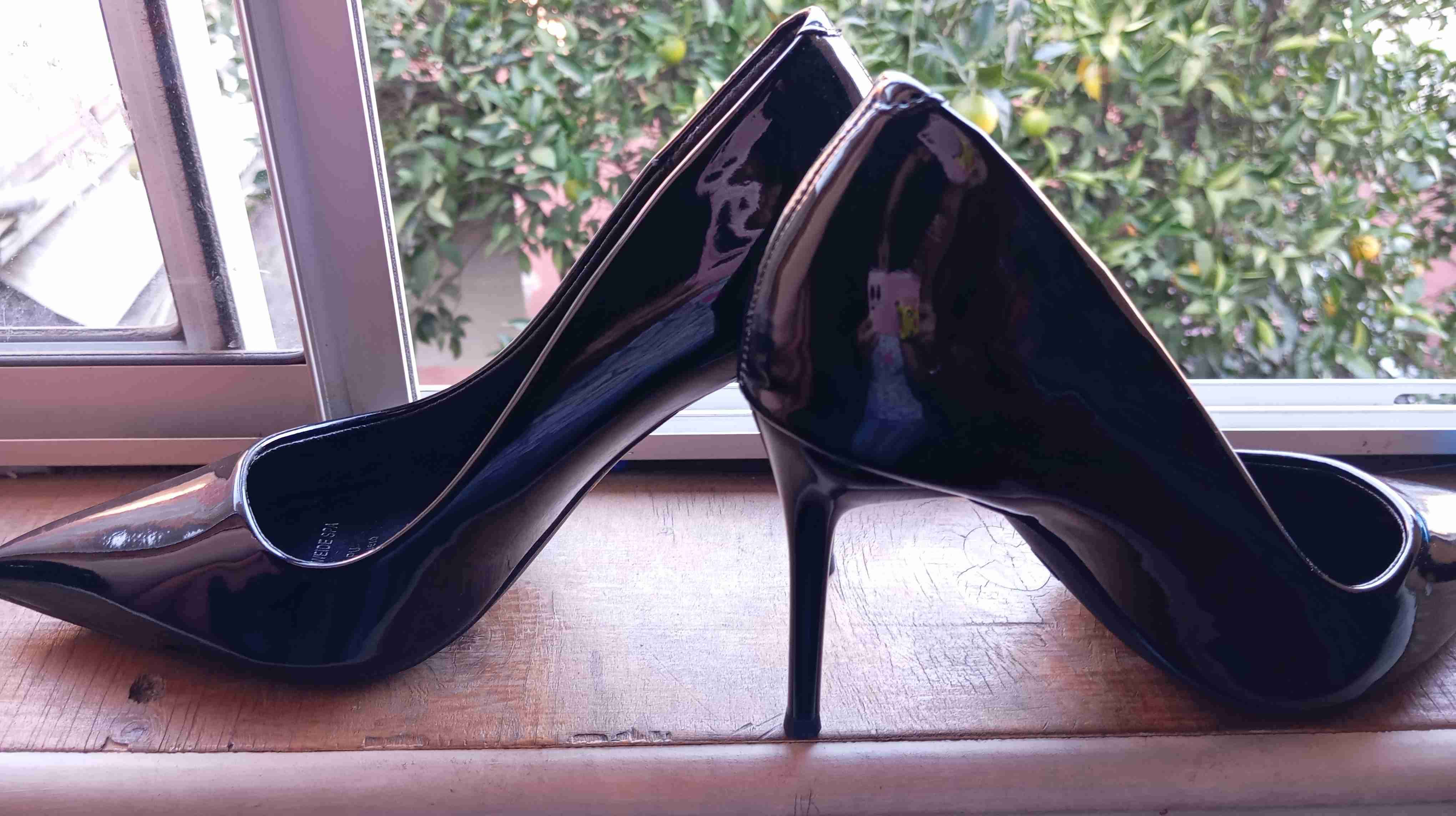 Tacones Weide negros brillantes - miniatura 3