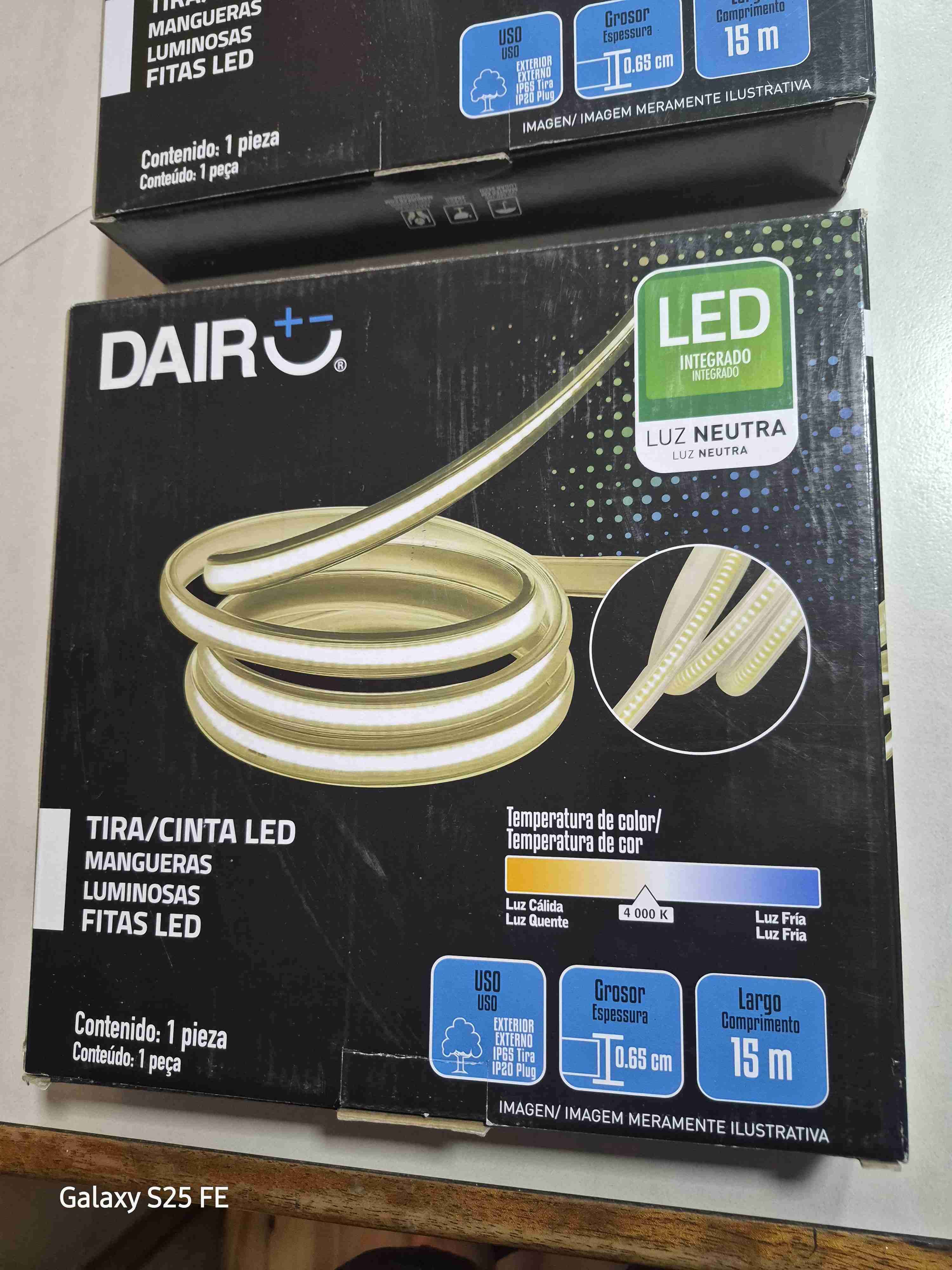 Tira LED luz neutra 15m - miniatura 1