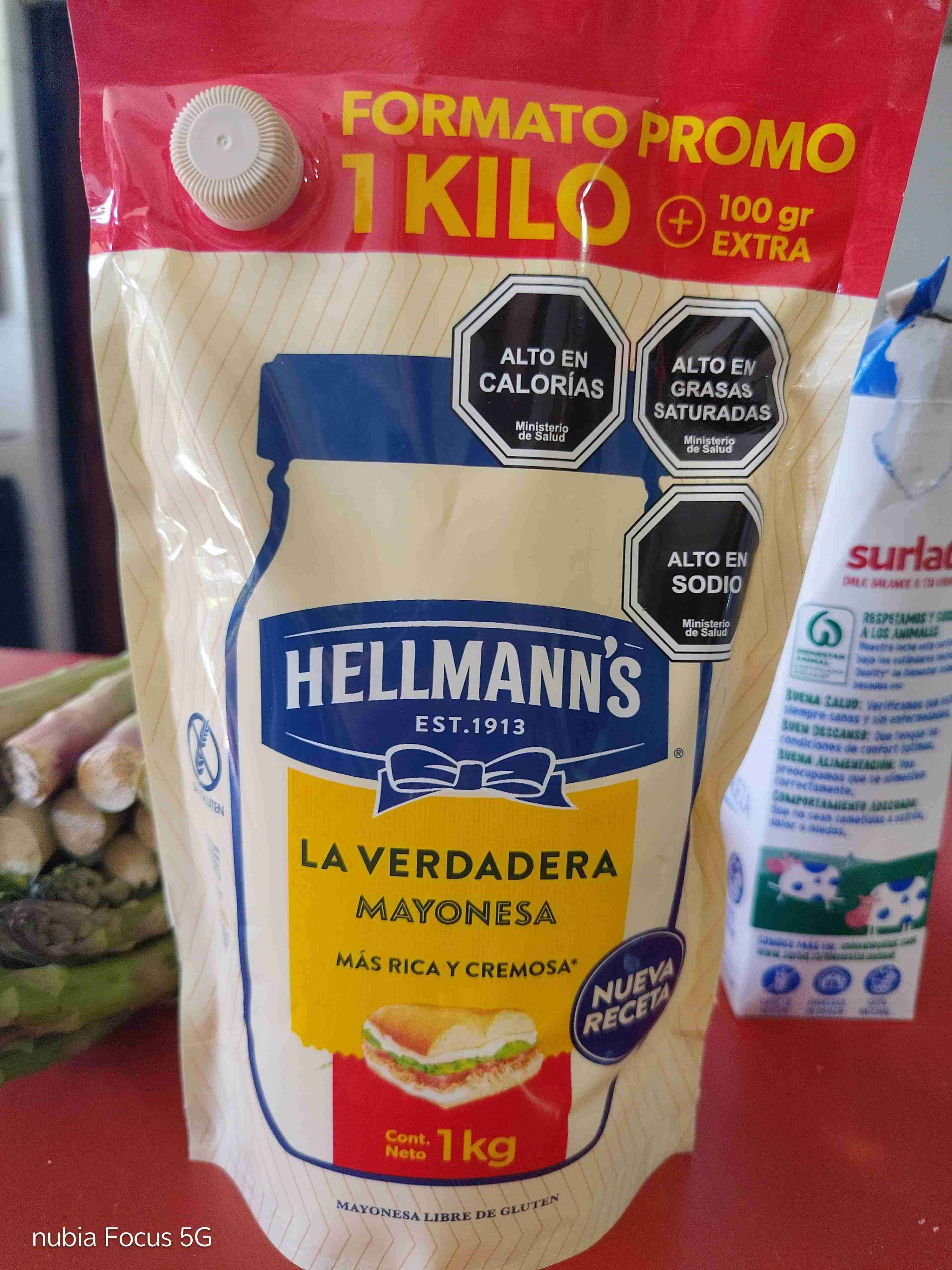 Mayonesa Hellmann's 1kg