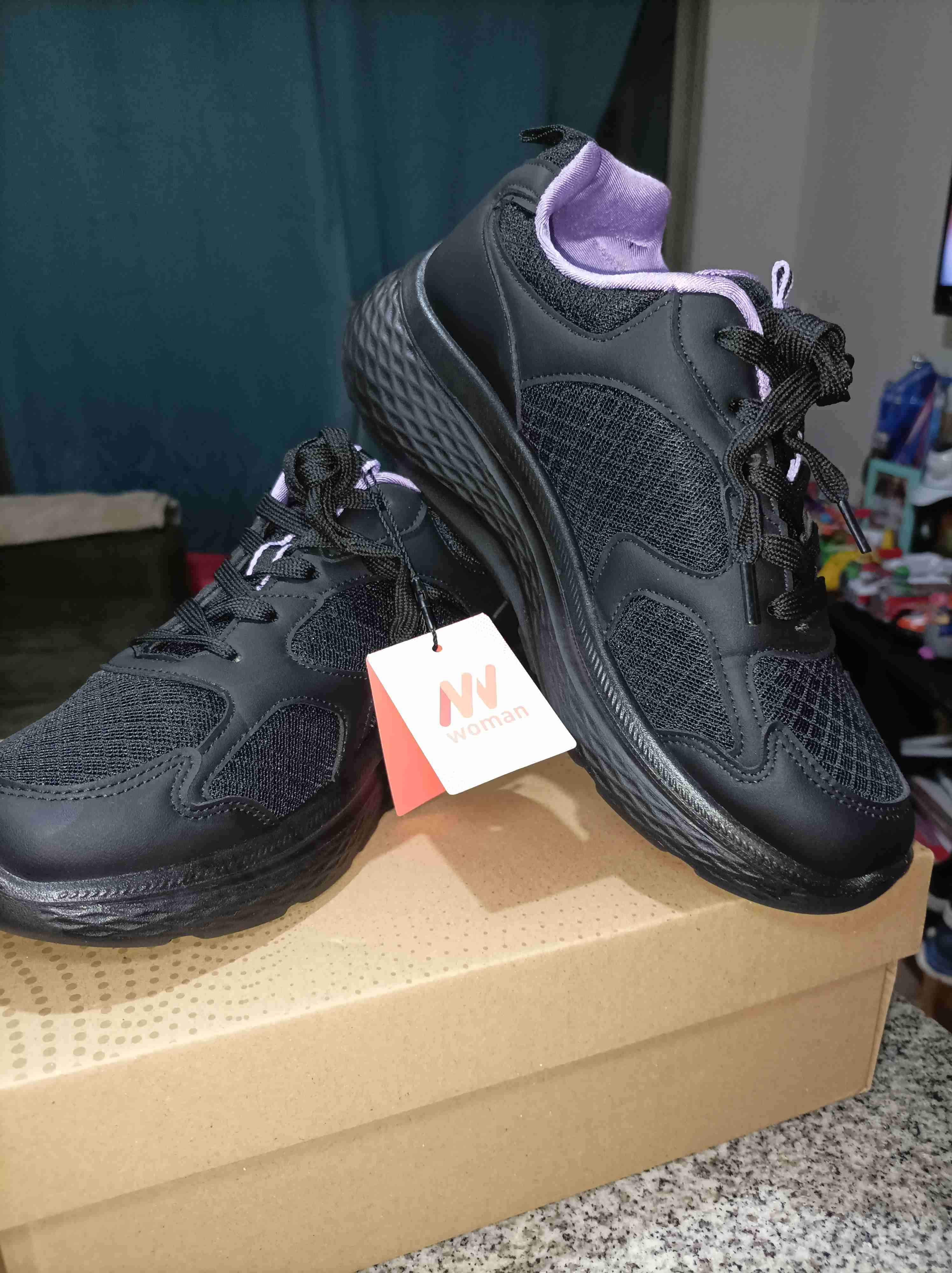 Zapatillas deportivas negras nuevas - 4