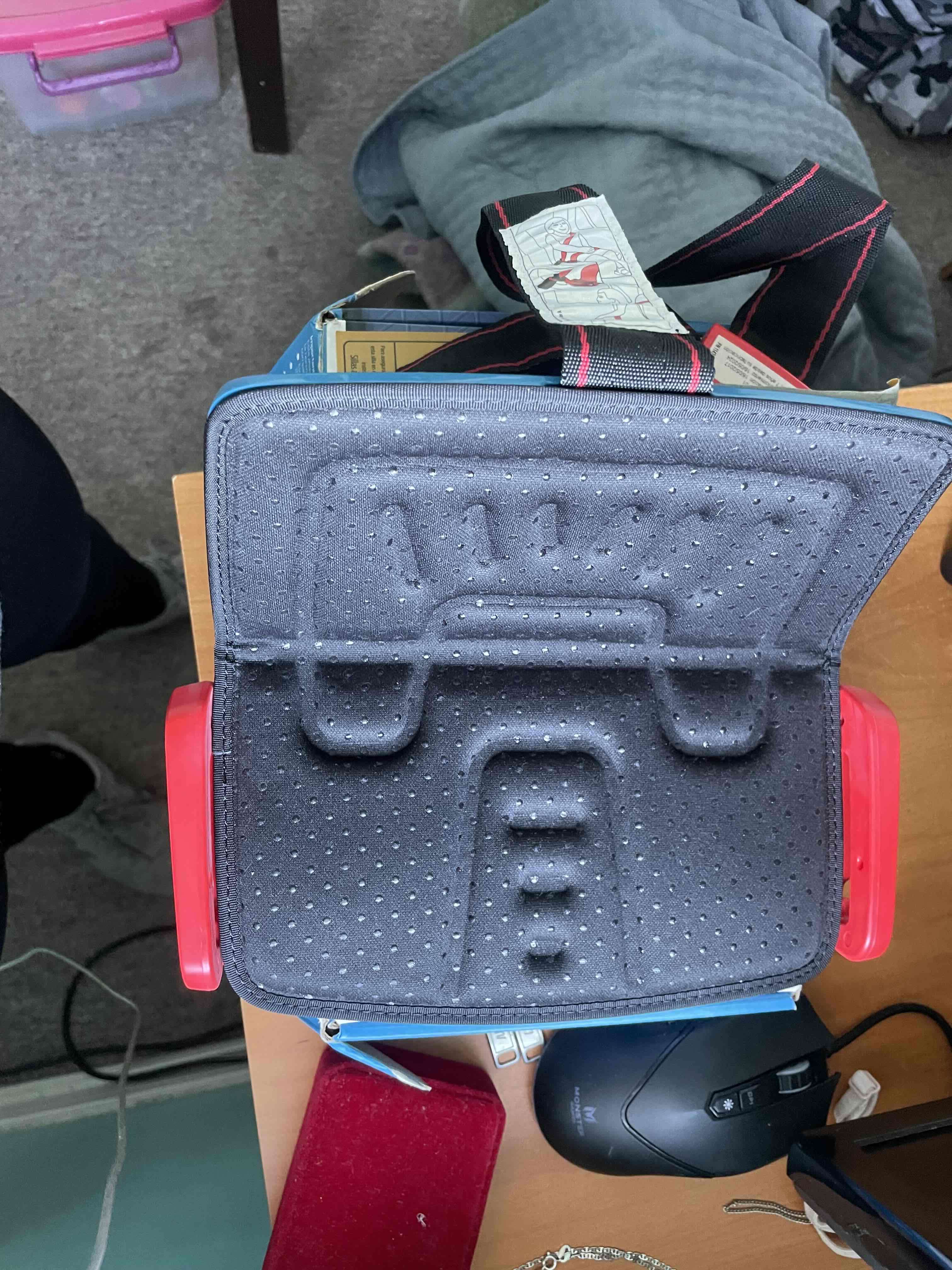 Alzador portátil Mifold compacto azul - miniatura 3