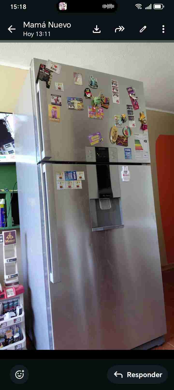 Refrigerador de acero inoxidable - 2